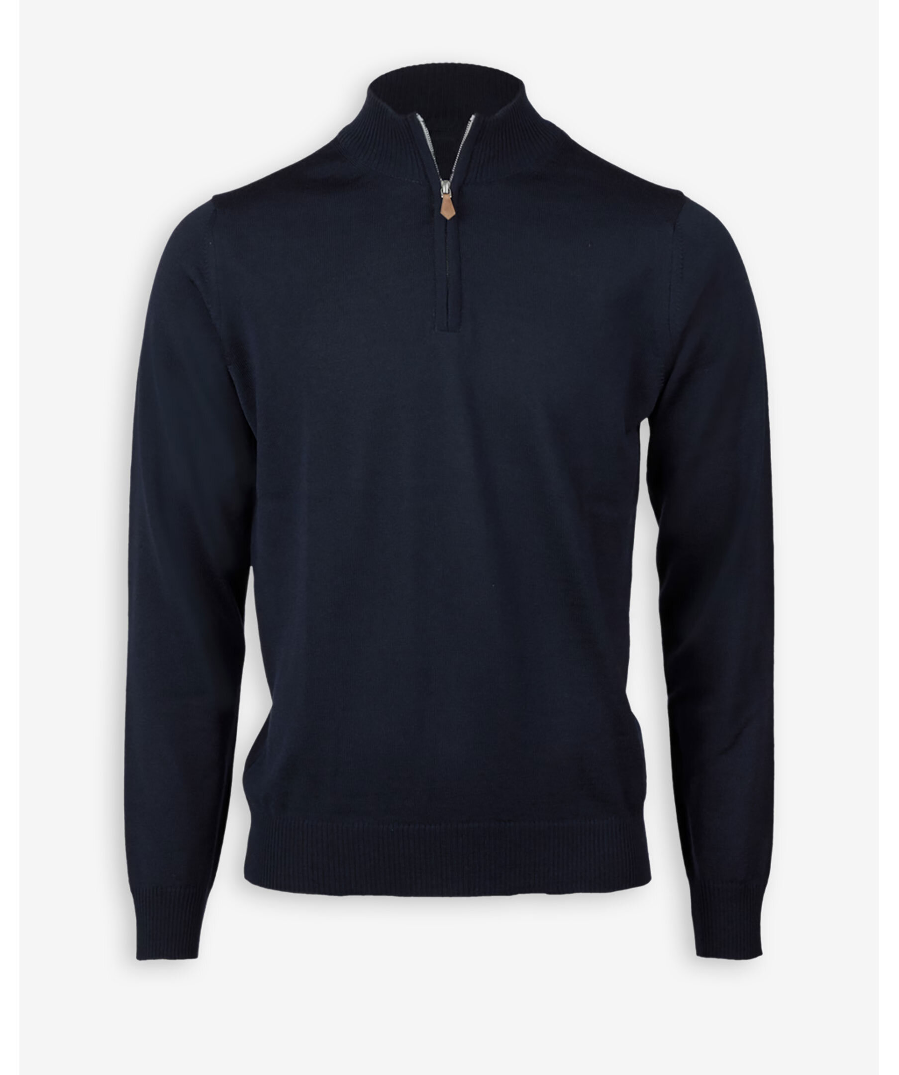 Merino wool half zip