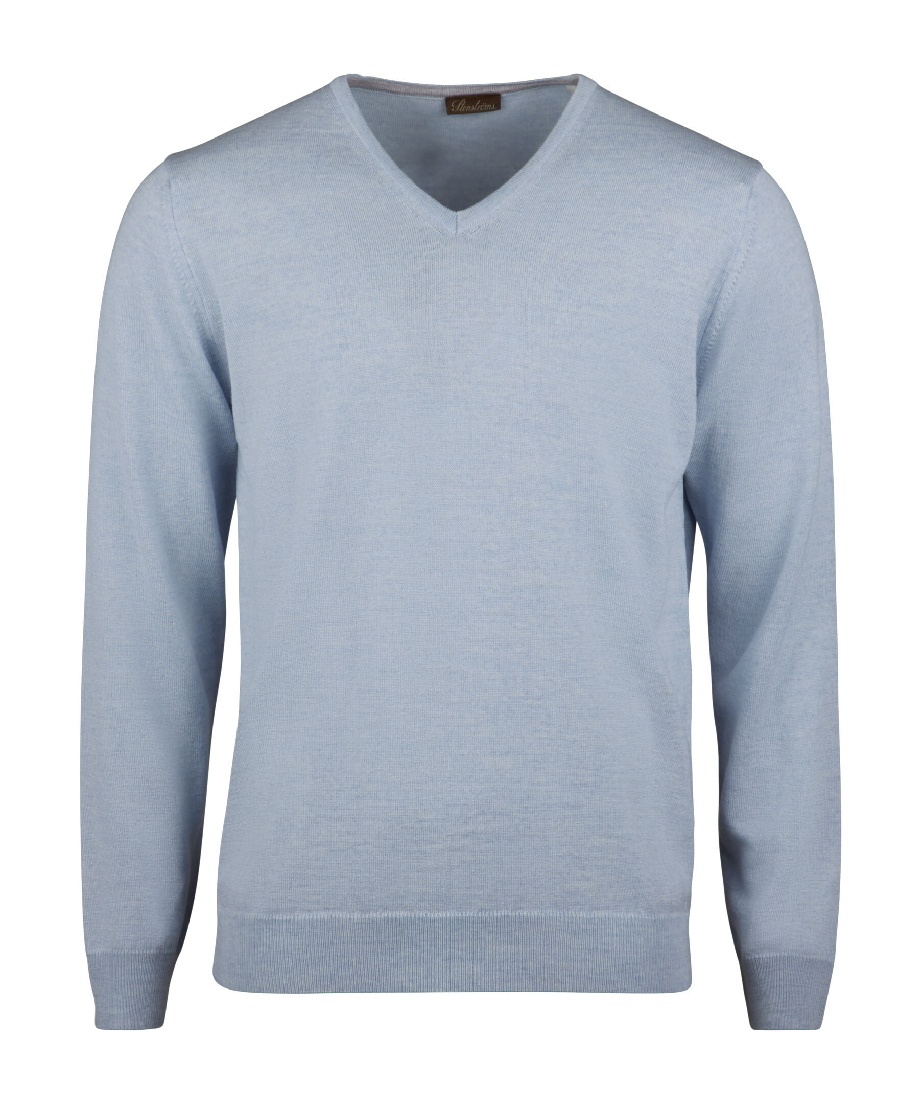 Merino V Neck Patch 1