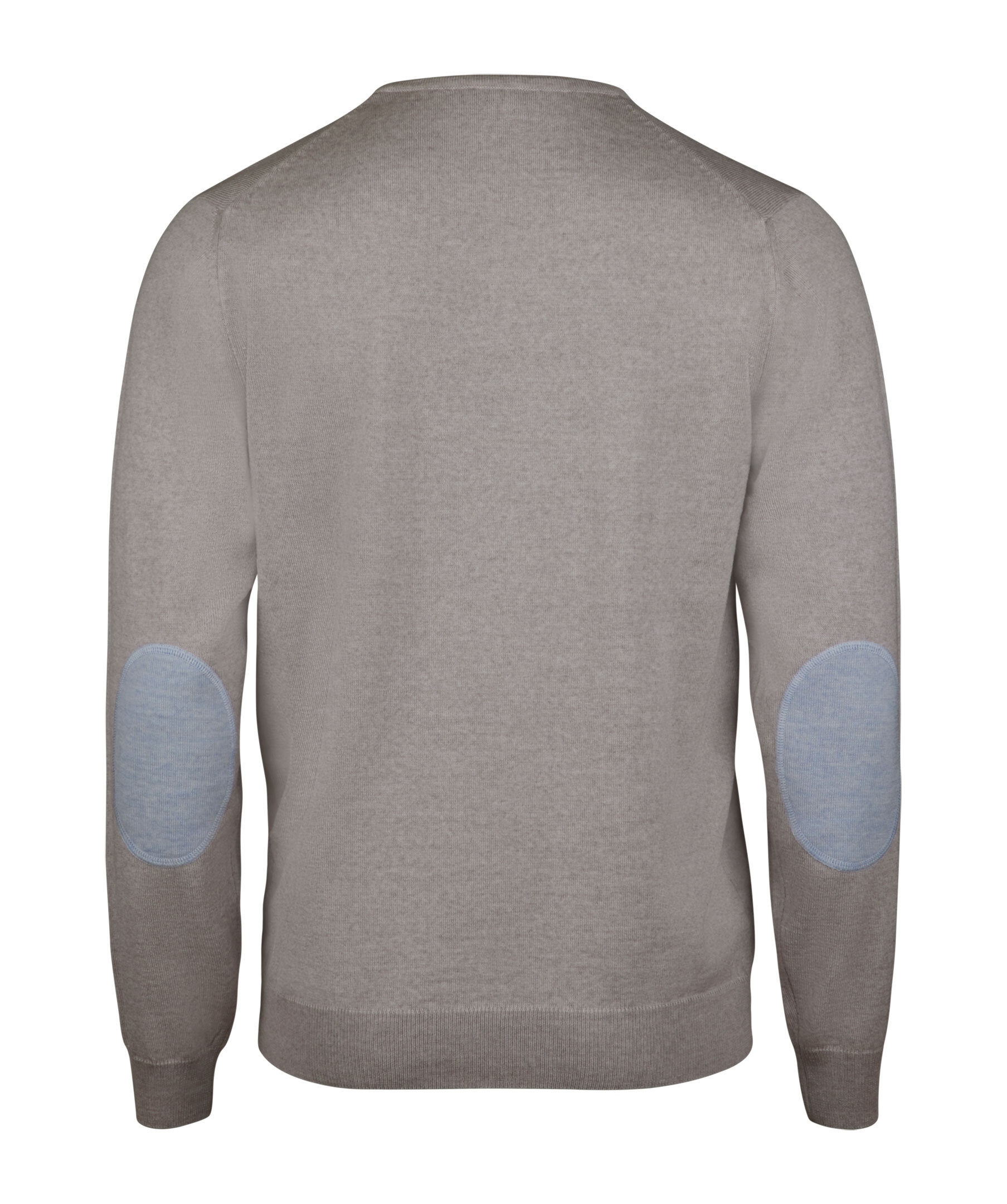 Merino V Neck Patch 2