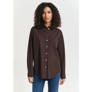 Relaxed poplin shirt