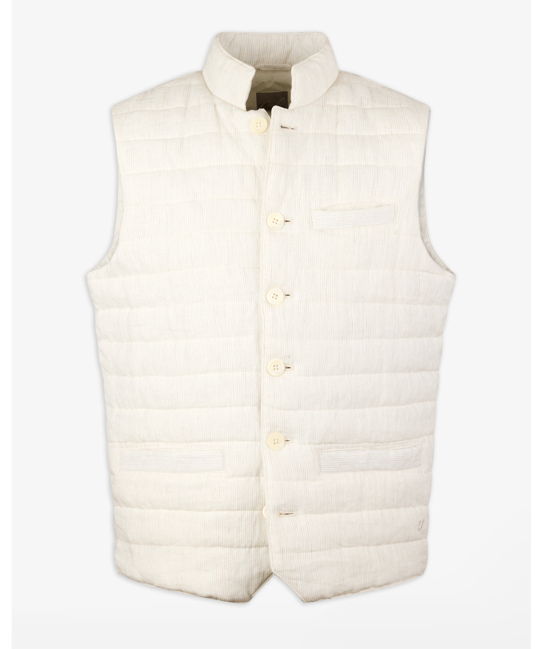 Gilet Pintstripe Linen