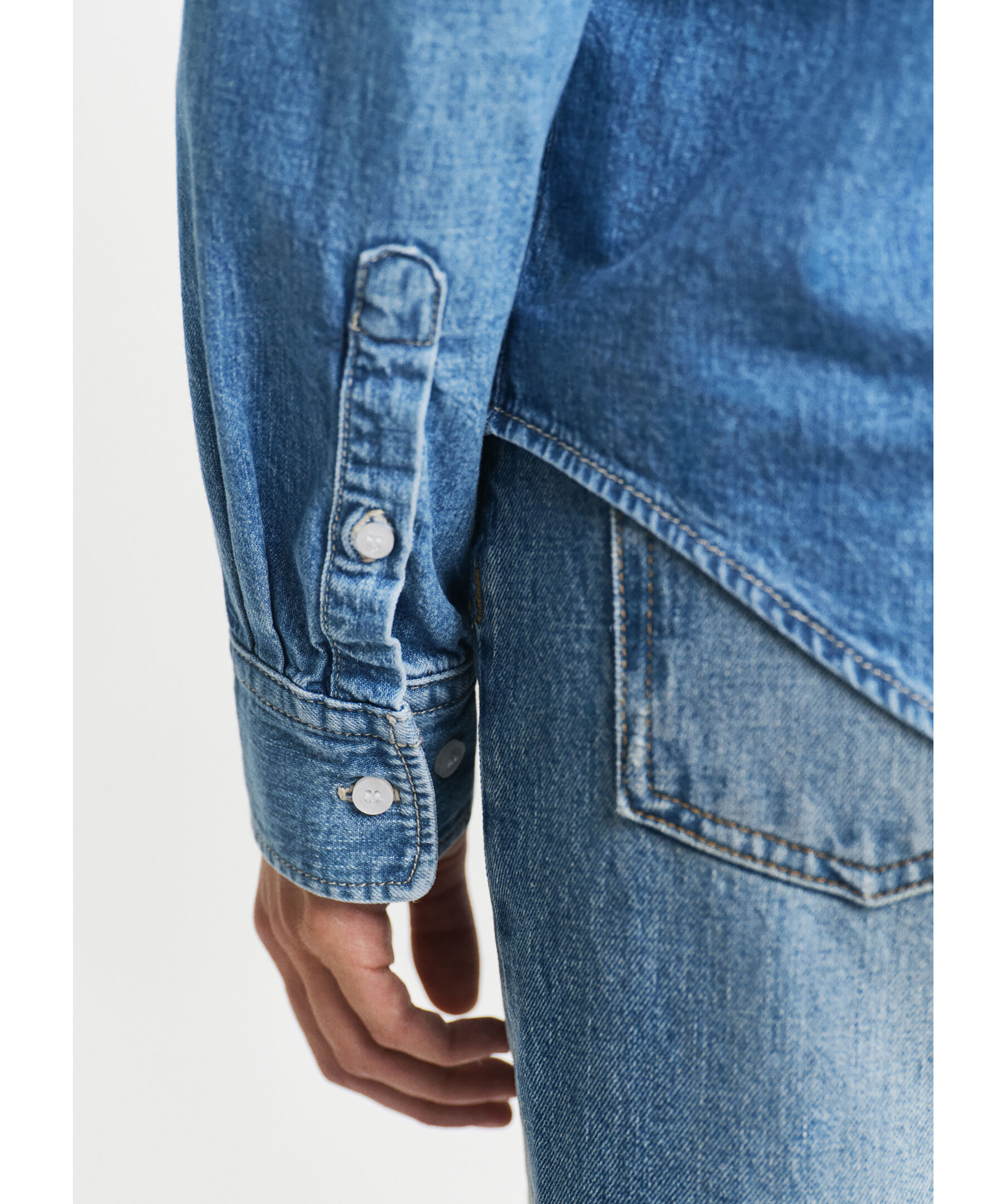 Reg denim shirt 8