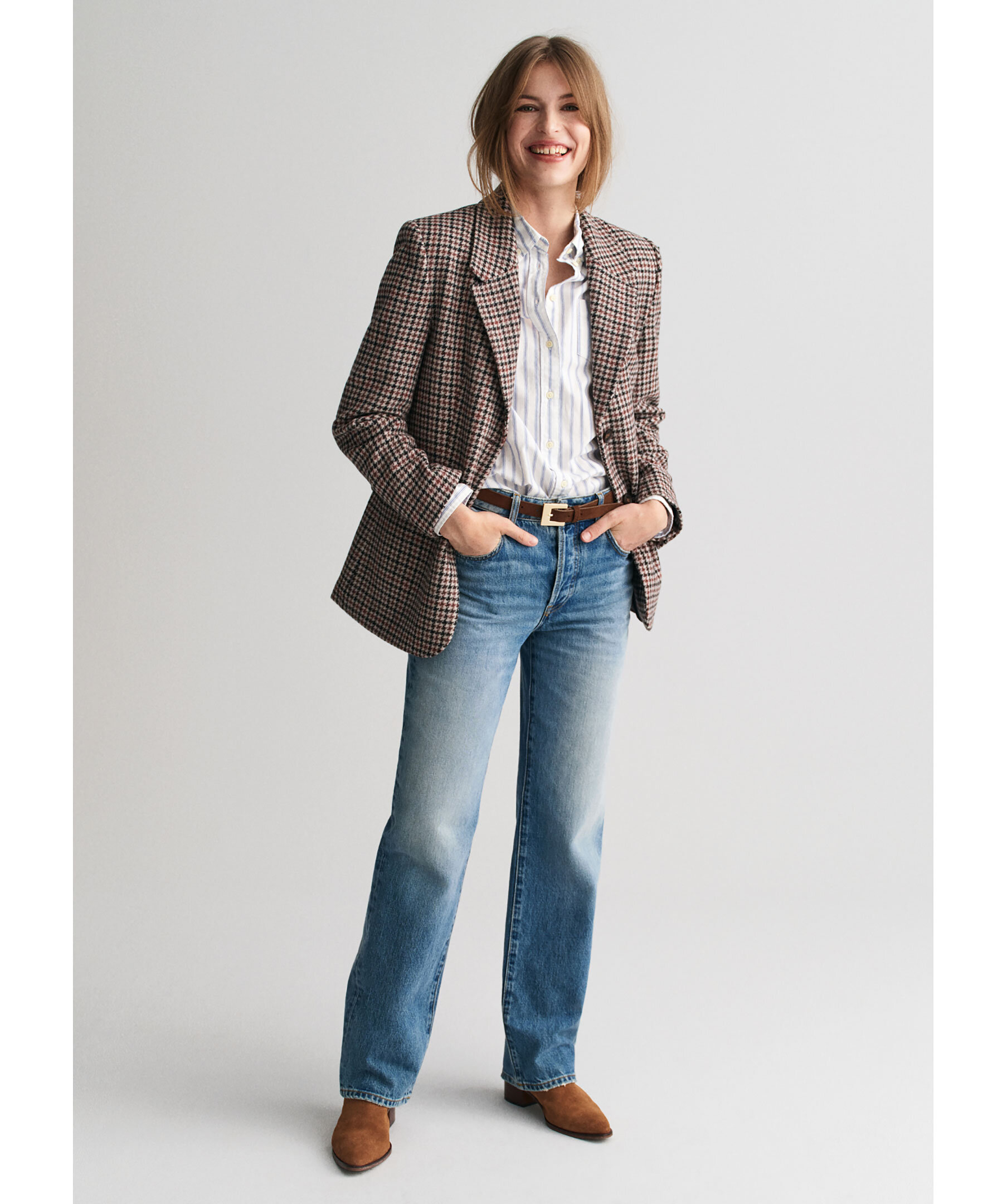 Reg Stripe Oxford Shirt 4