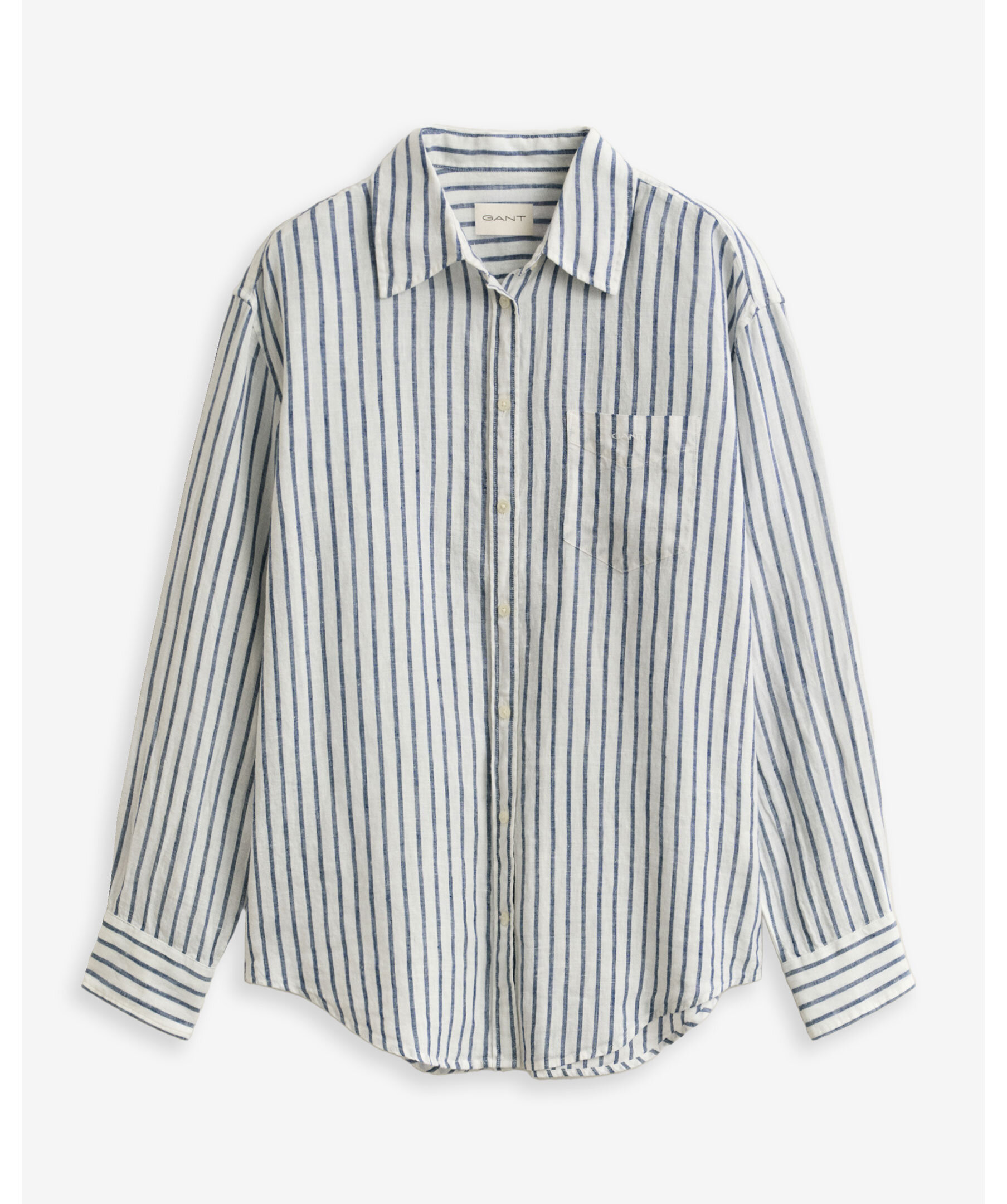 Rel Striped Linen LS Shir