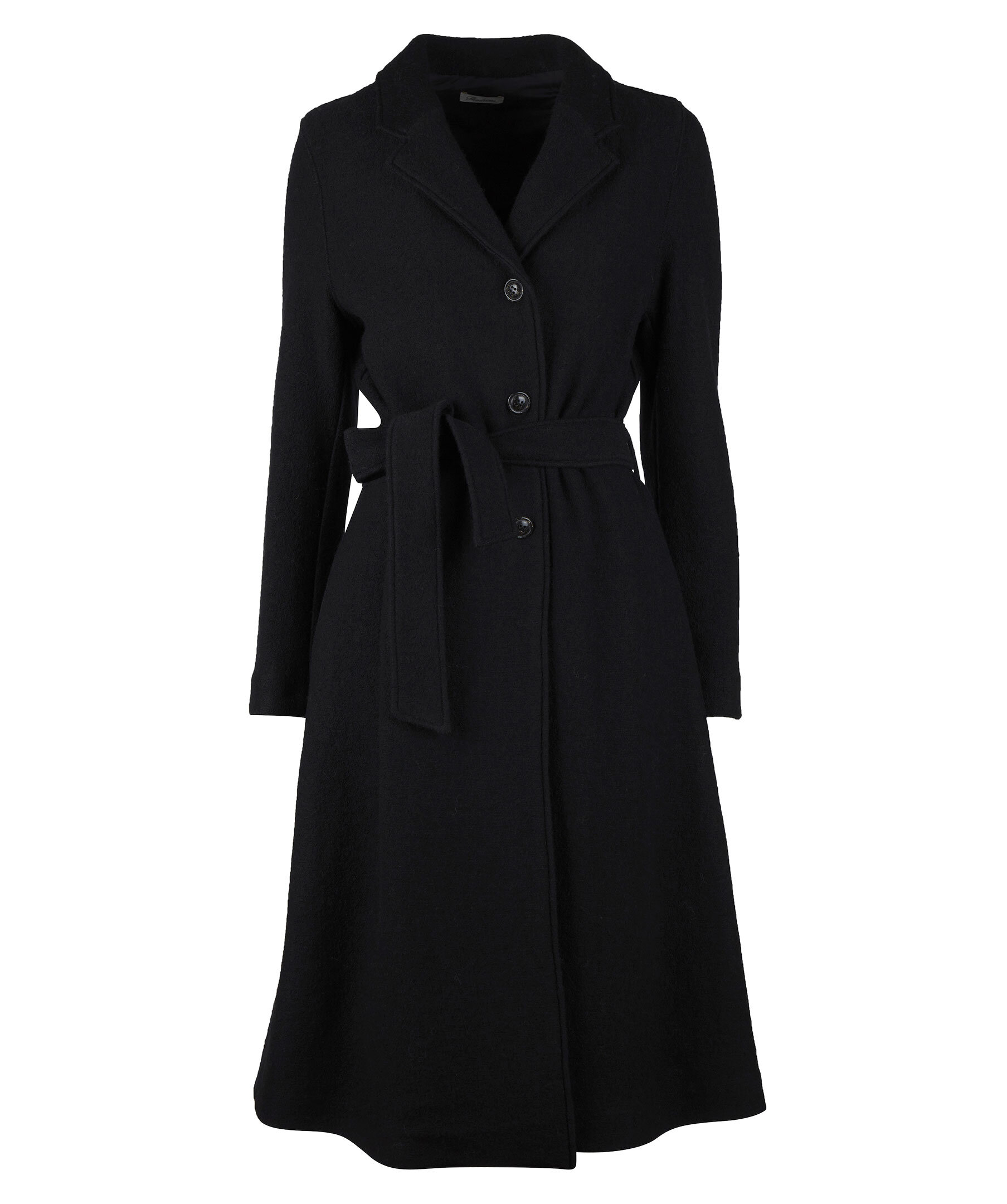 Knit long coat