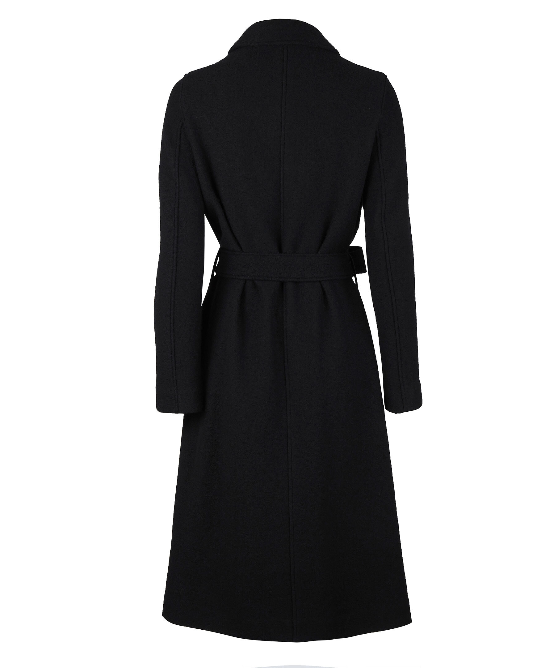 Knit long coat 2