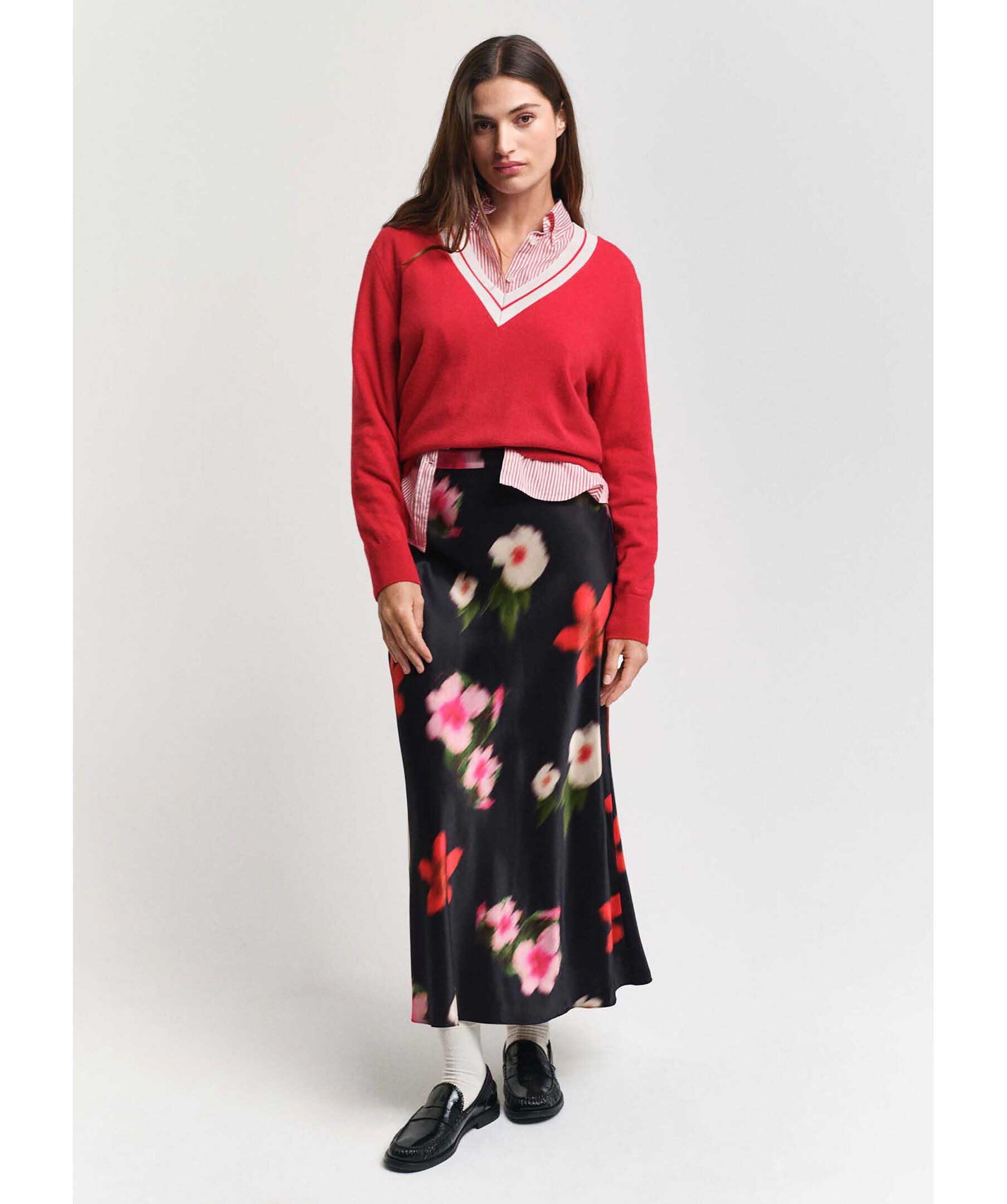 Floral print skirt 3