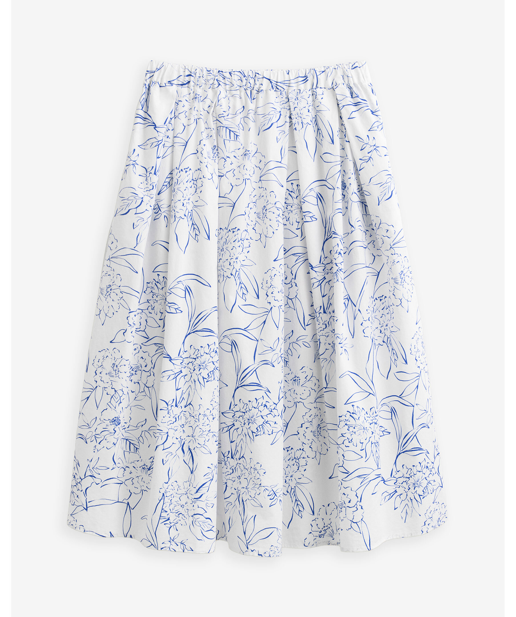 Floral Print Skirt