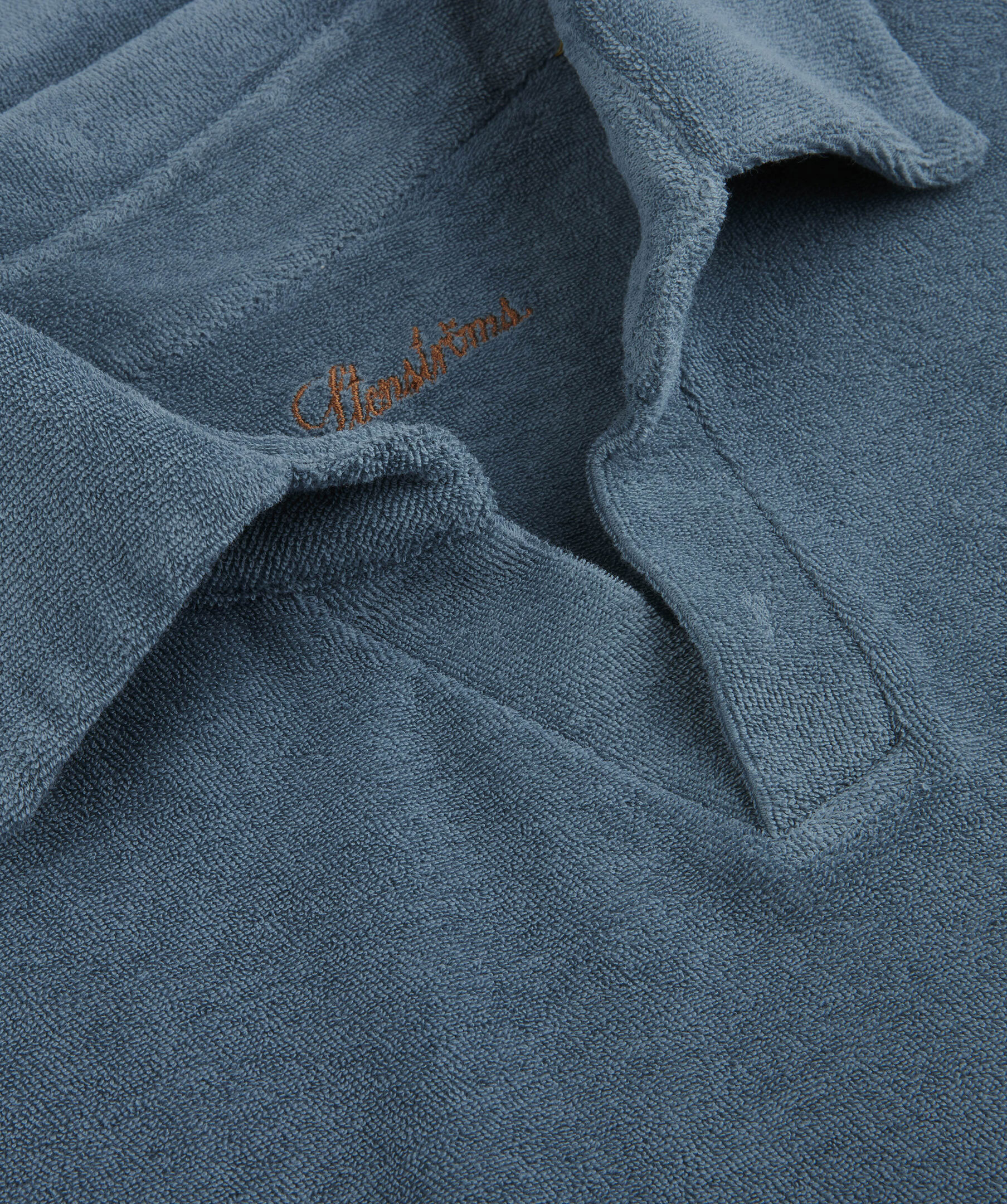 Terry Open Polo Shirt 7