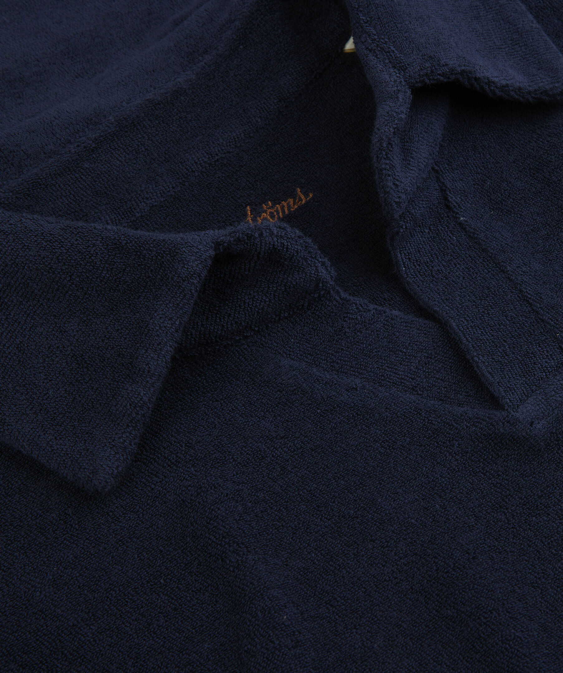 Terry Open Polo Shirt 3