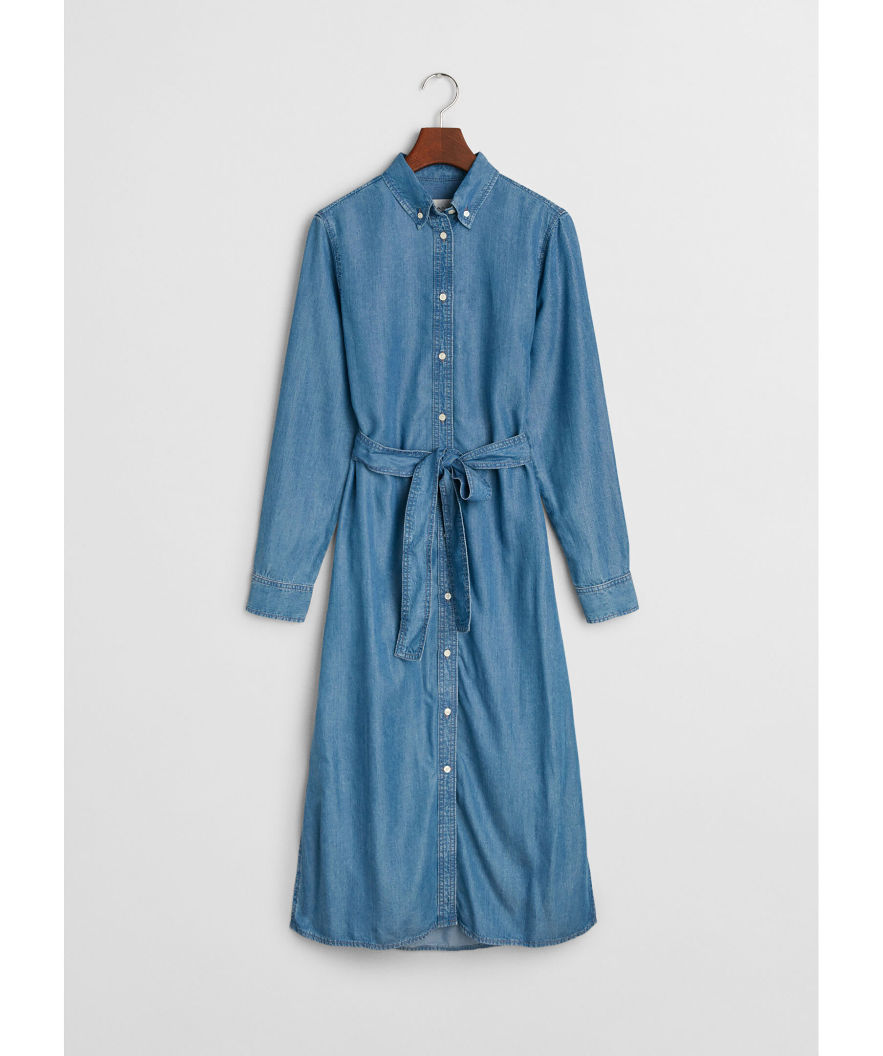 Chambray shirt dress 4