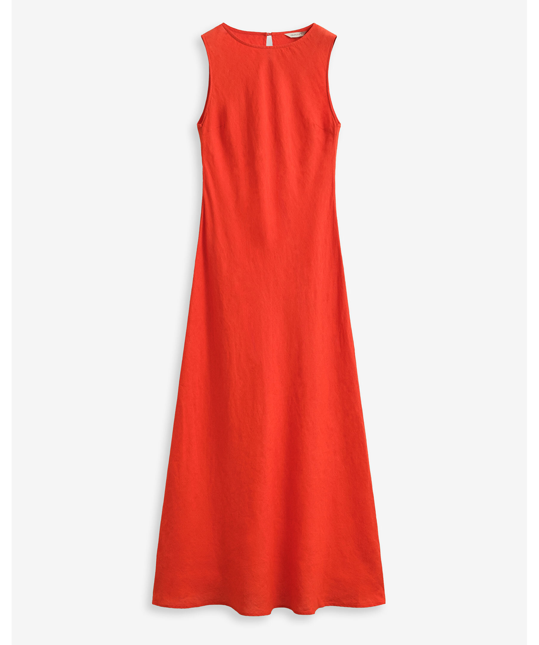Linen Bias Cut Midi Dress