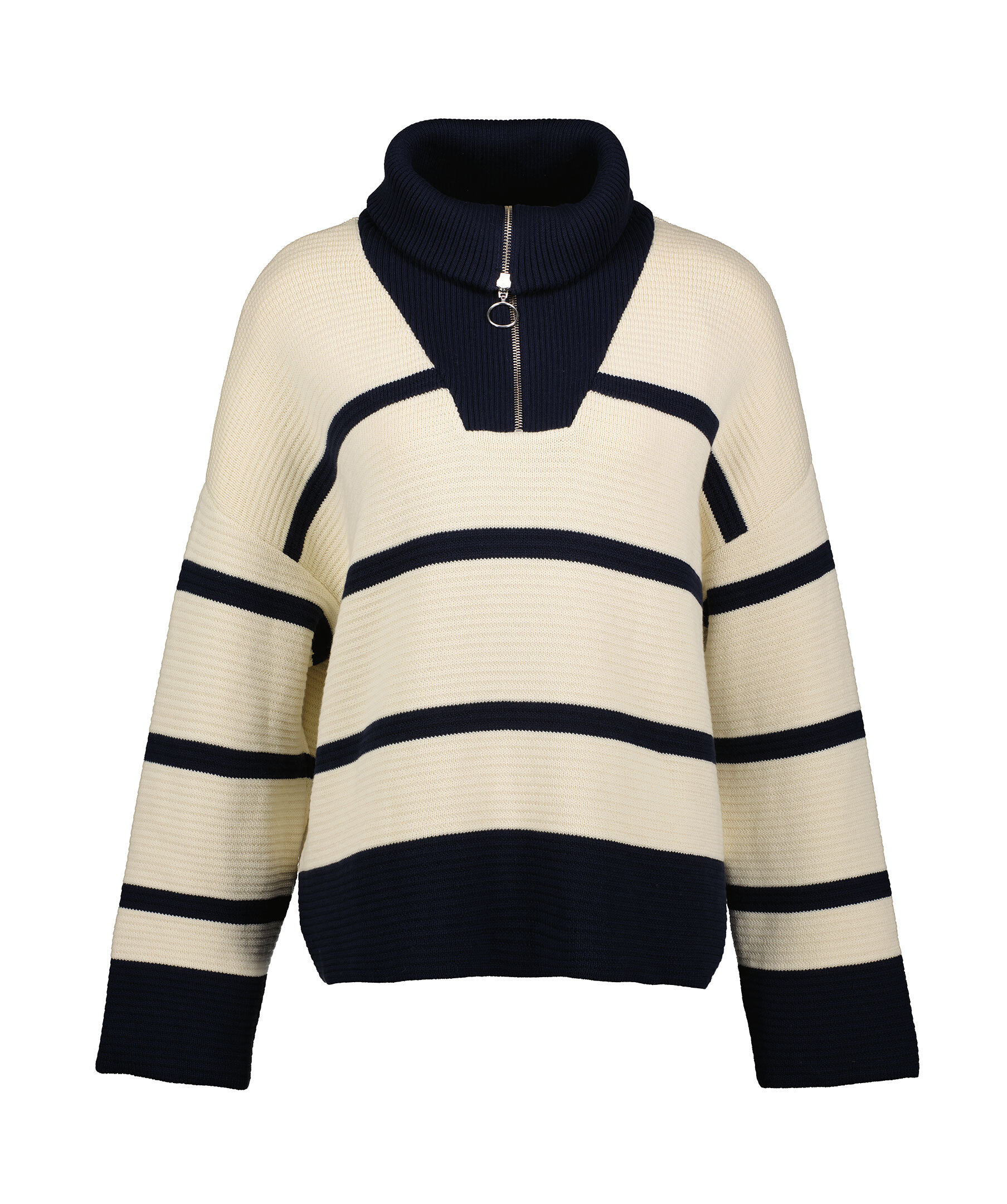 Breton Half Zip Knit 1