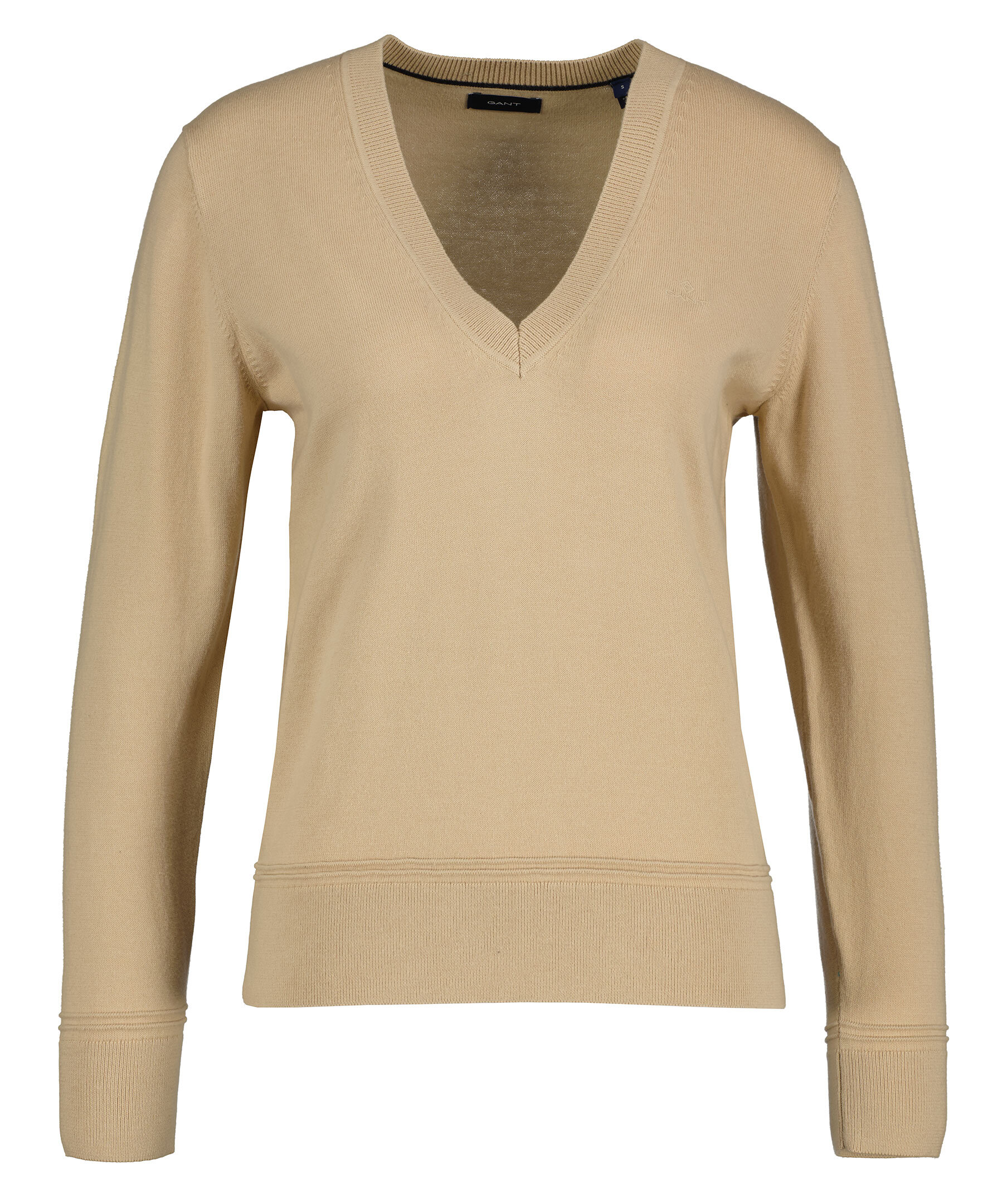 Light Cotton V neck Knit 1