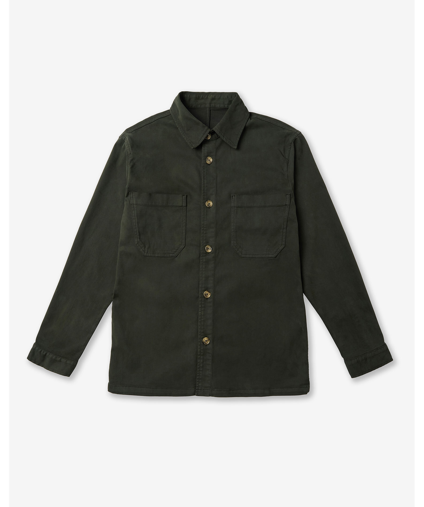 Suede Touch Overshirt