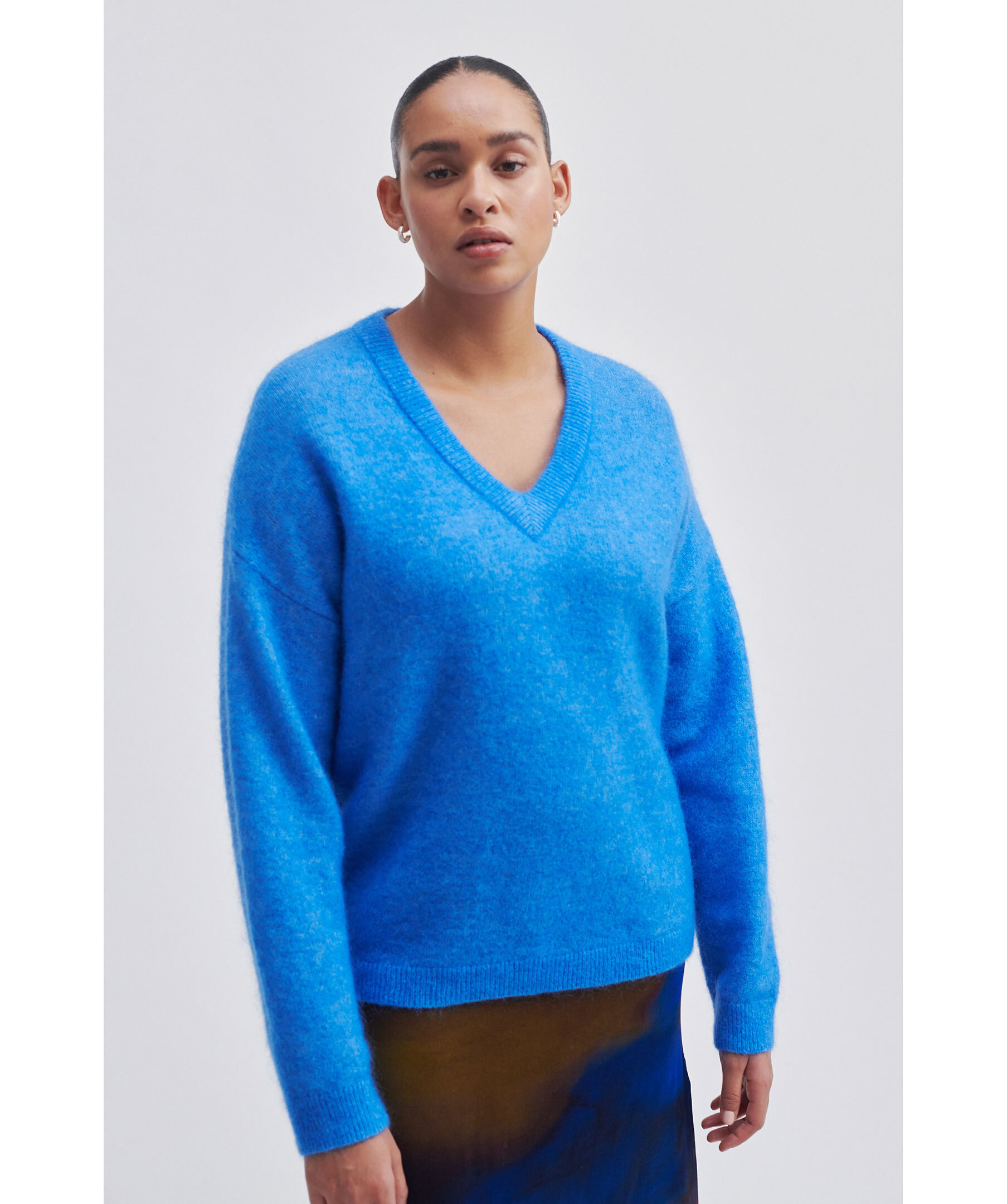 Brook V neck Knit 1