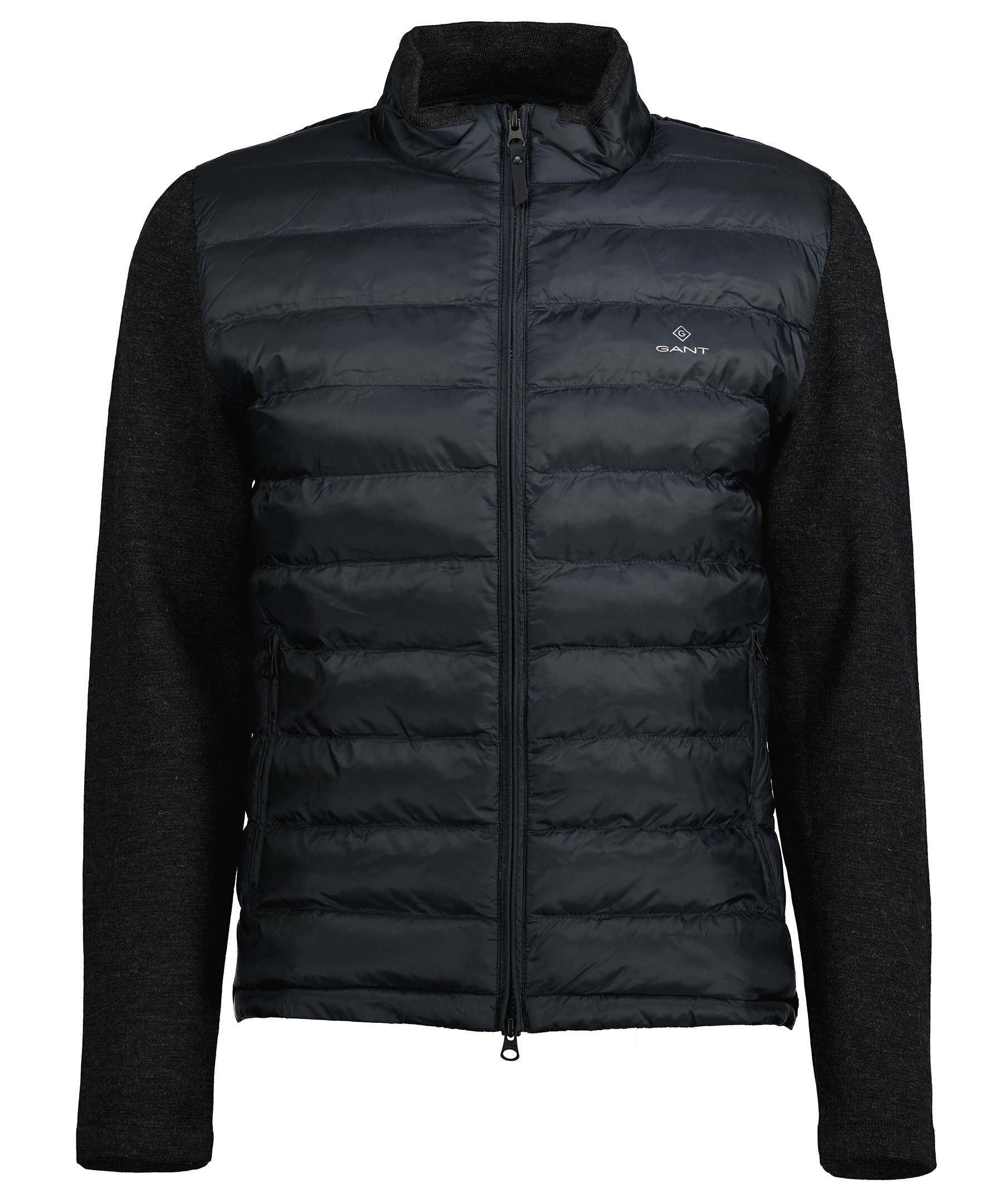 gant mixed media light padded jacket