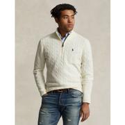 Half Zip Cable Knit