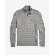 Half Zip Cable Knit
