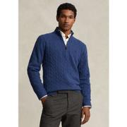 Half Zip Cable Knit