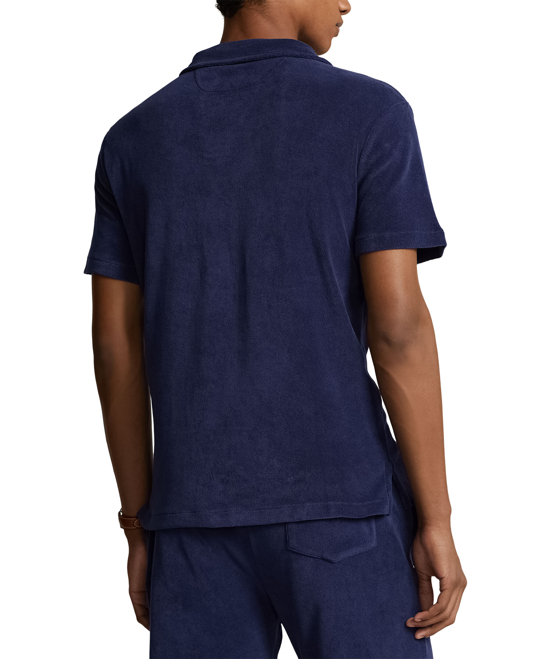 Short sleeve terry polo 2