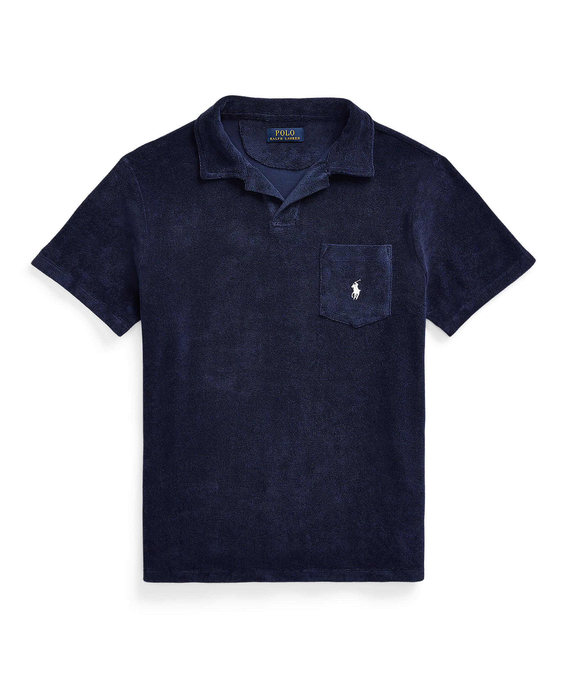 Short sleeve terry polo 4