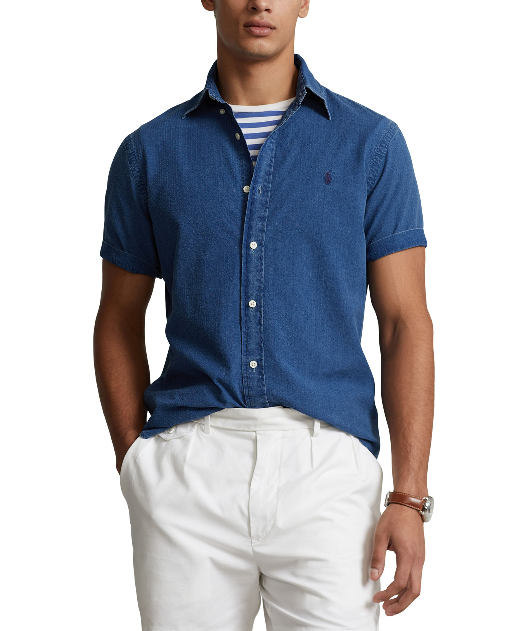 Seersucker SS Shirt 3