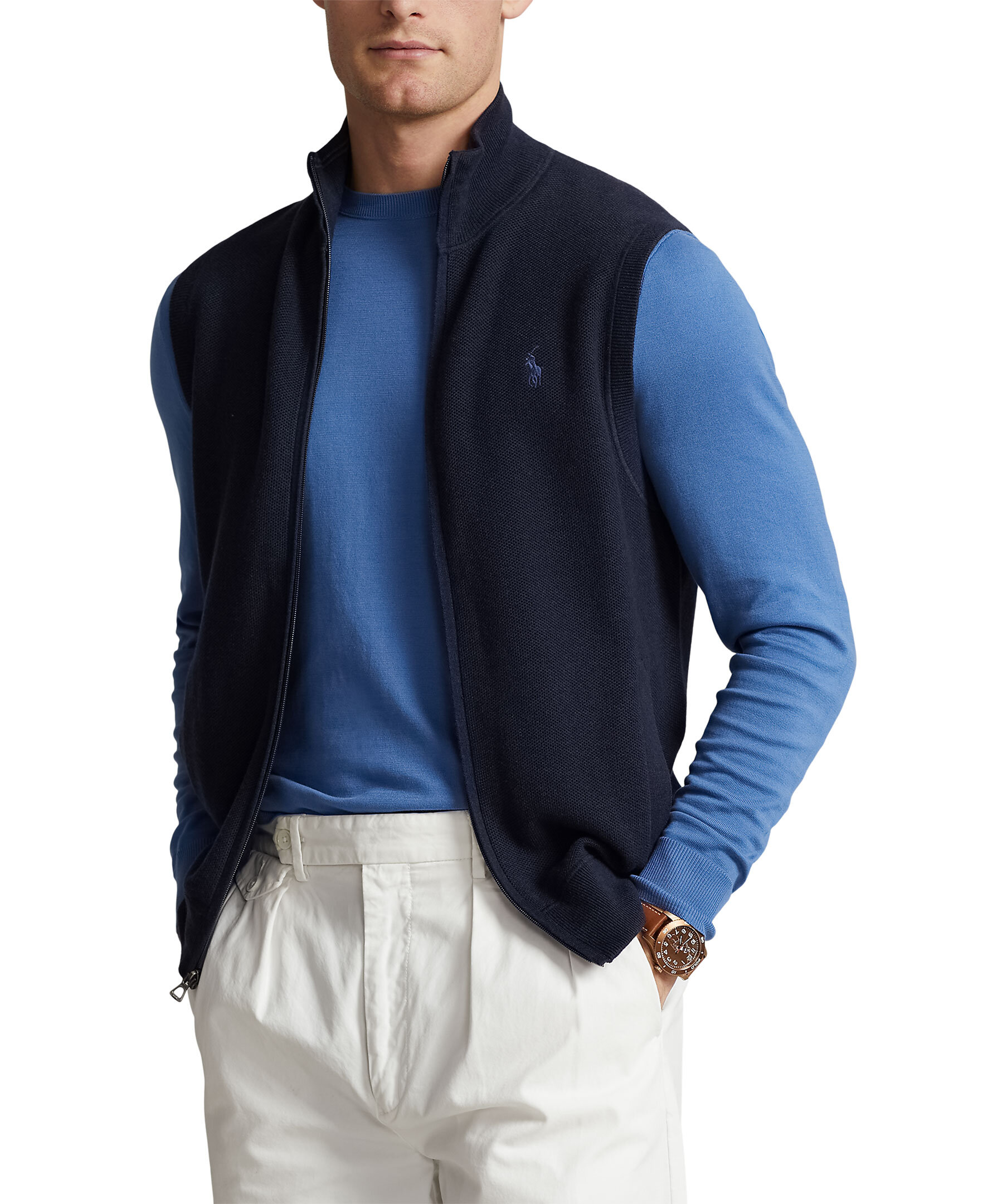 Fullzip Vest Knit 2