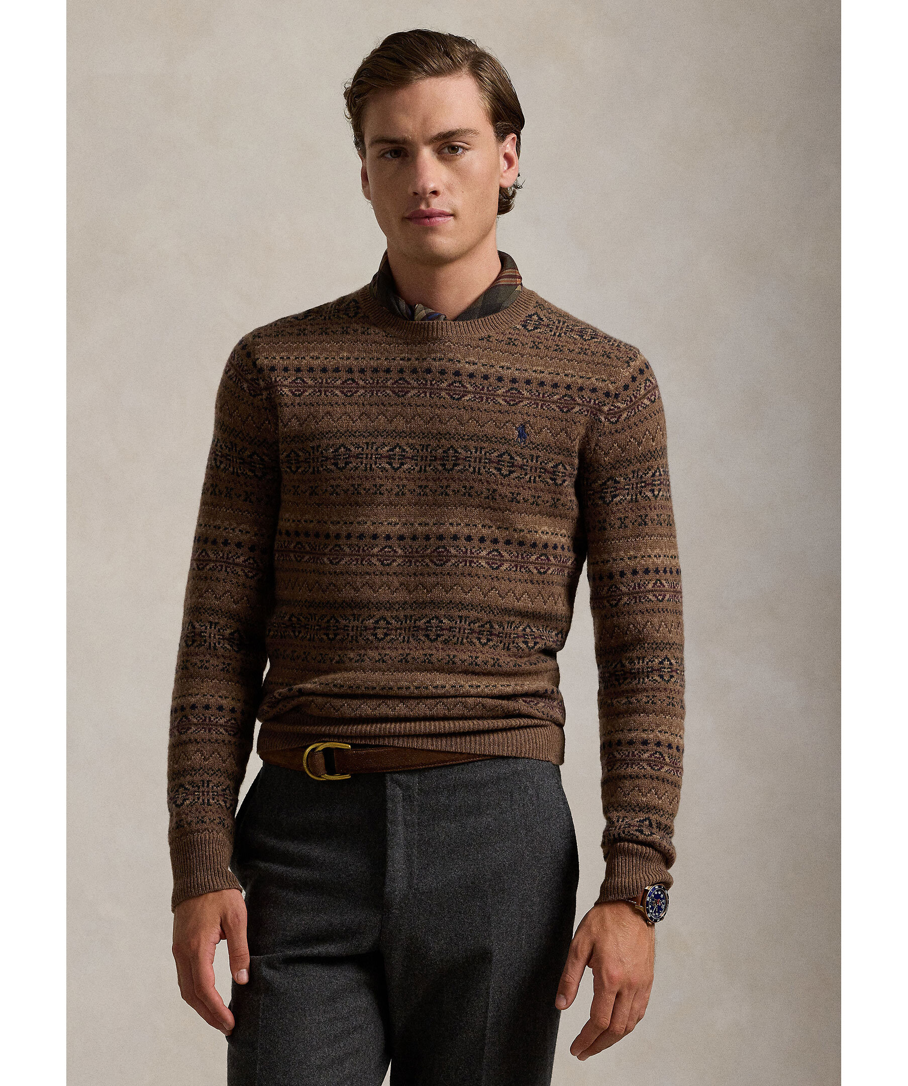 Fairisle Knit Crewneck 1