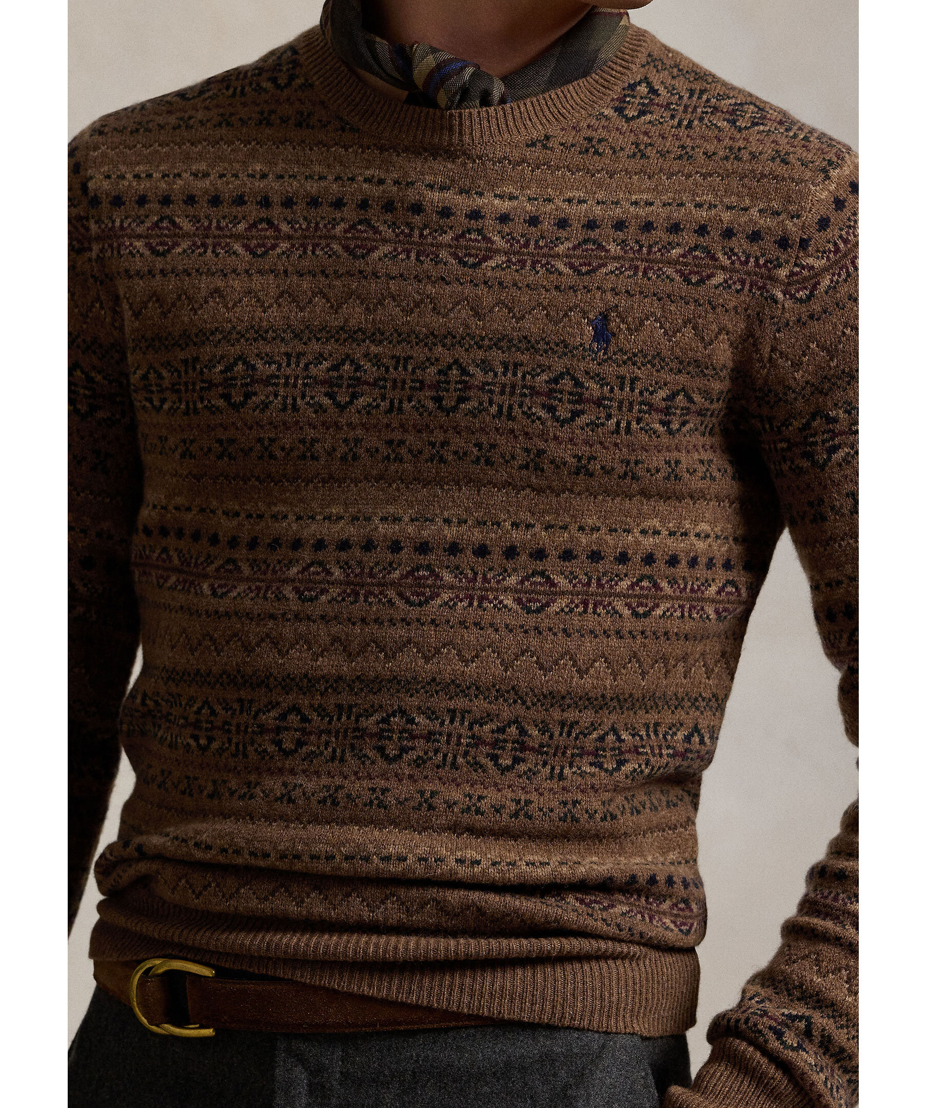 Fairisle Knit Crewneck 3