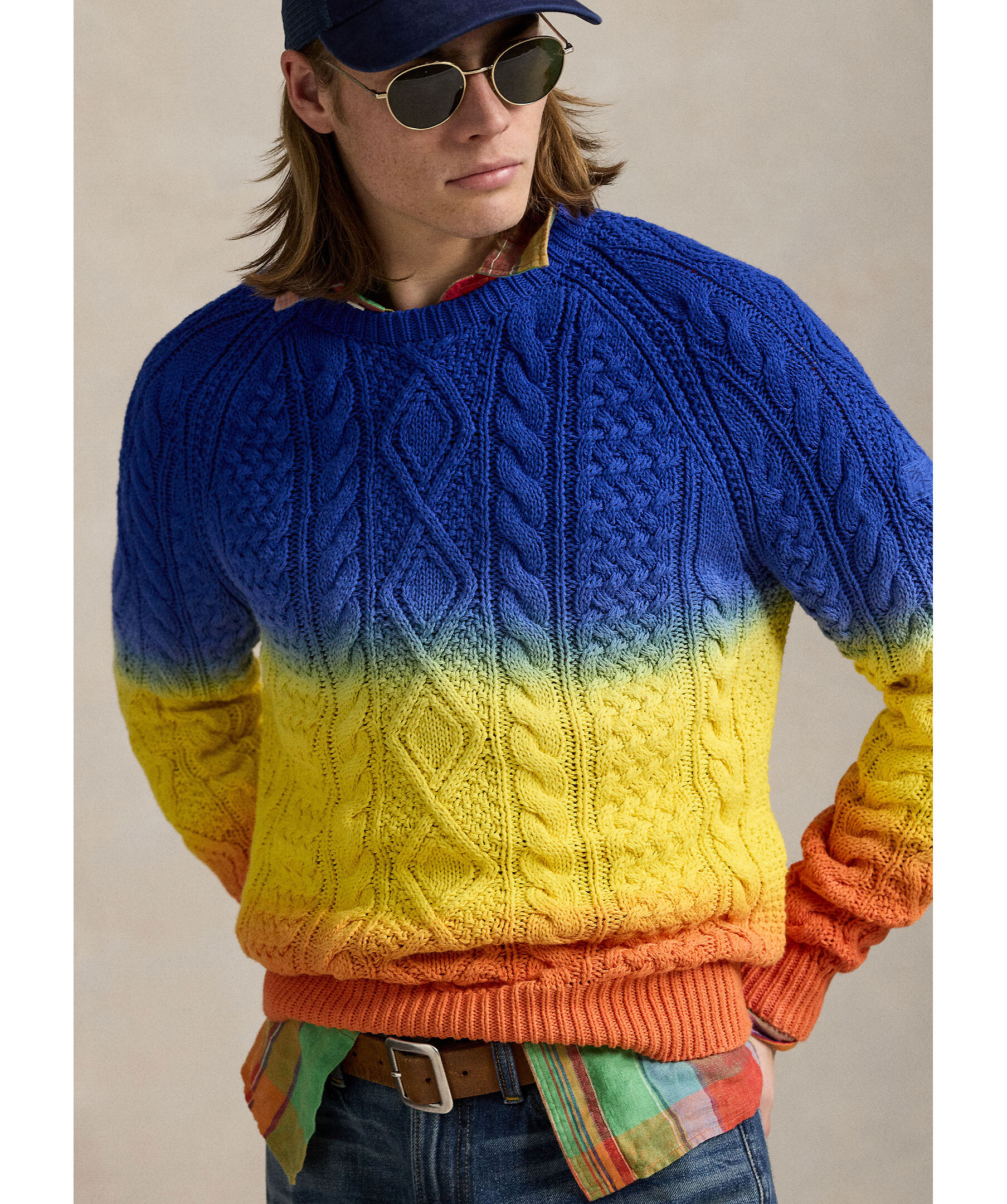 Knit Dip Dye Crew 3