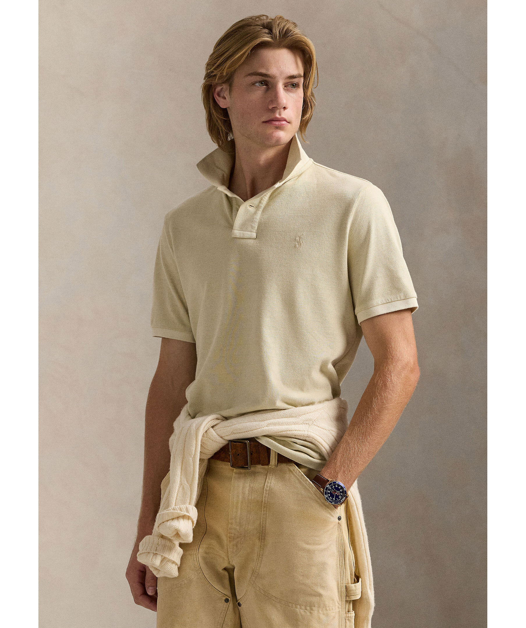 Grmnt dyed polo shirt 5