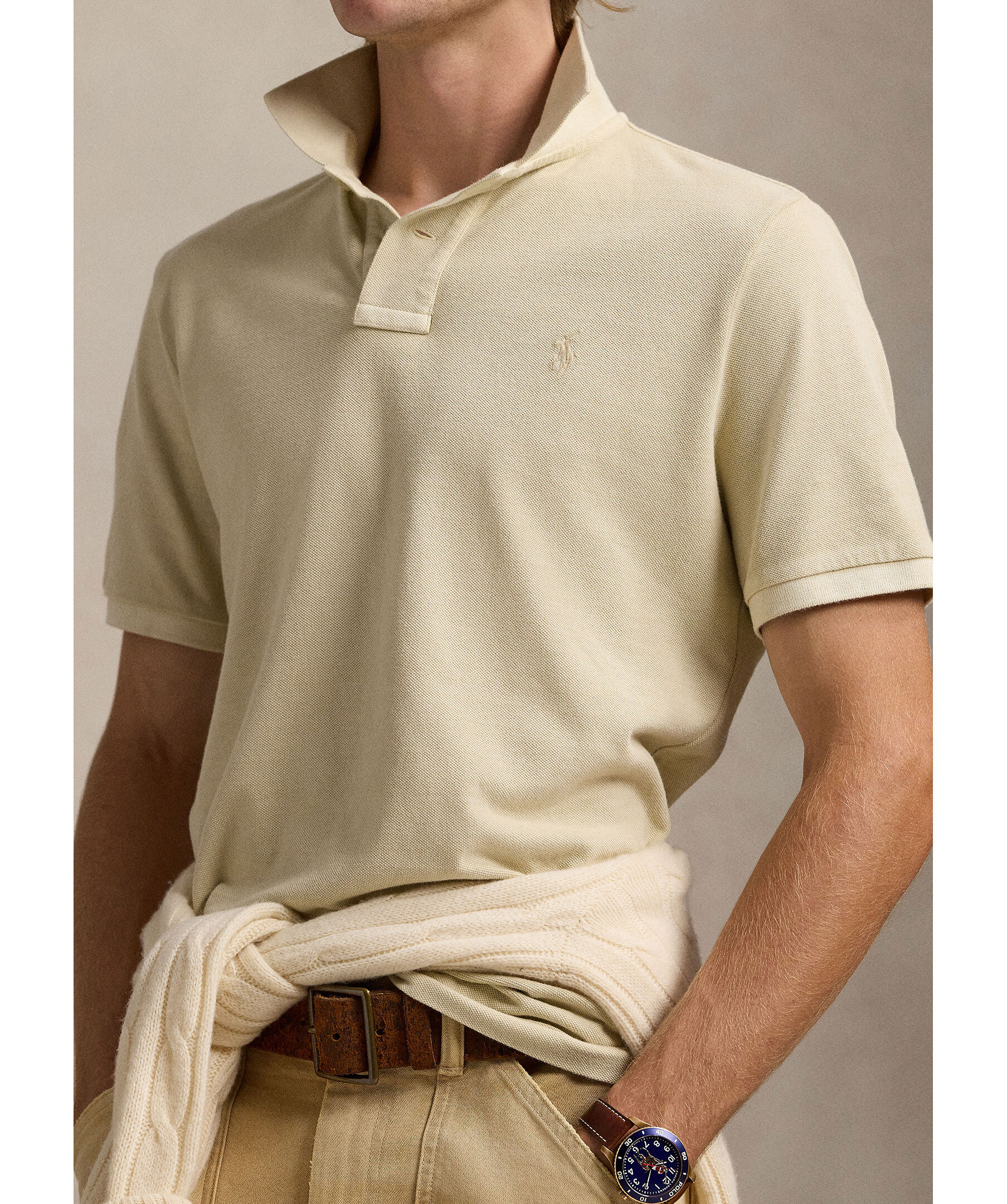 Grmnt dyed polo shirt 8