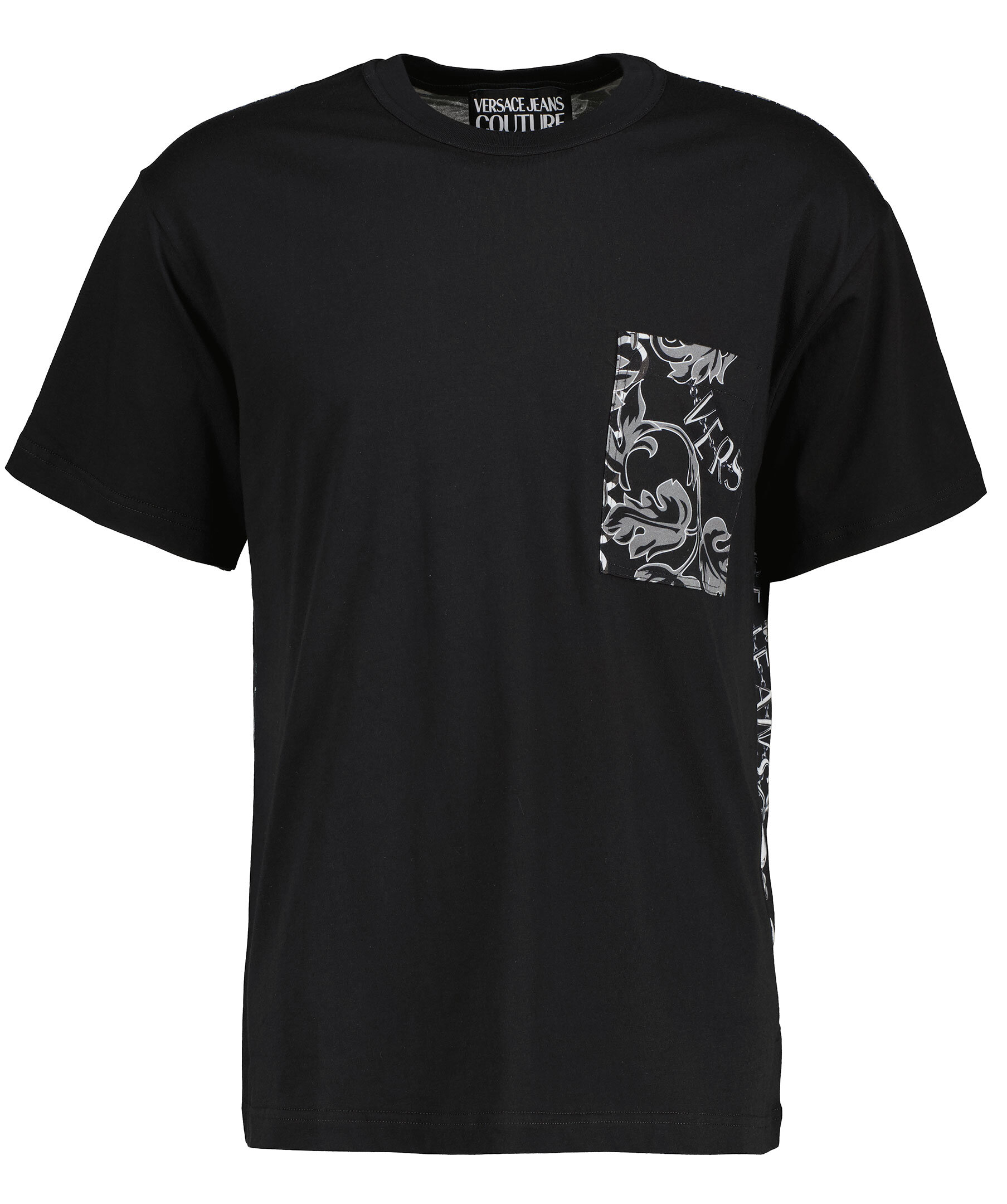 Contrast Chain T Shirt 1