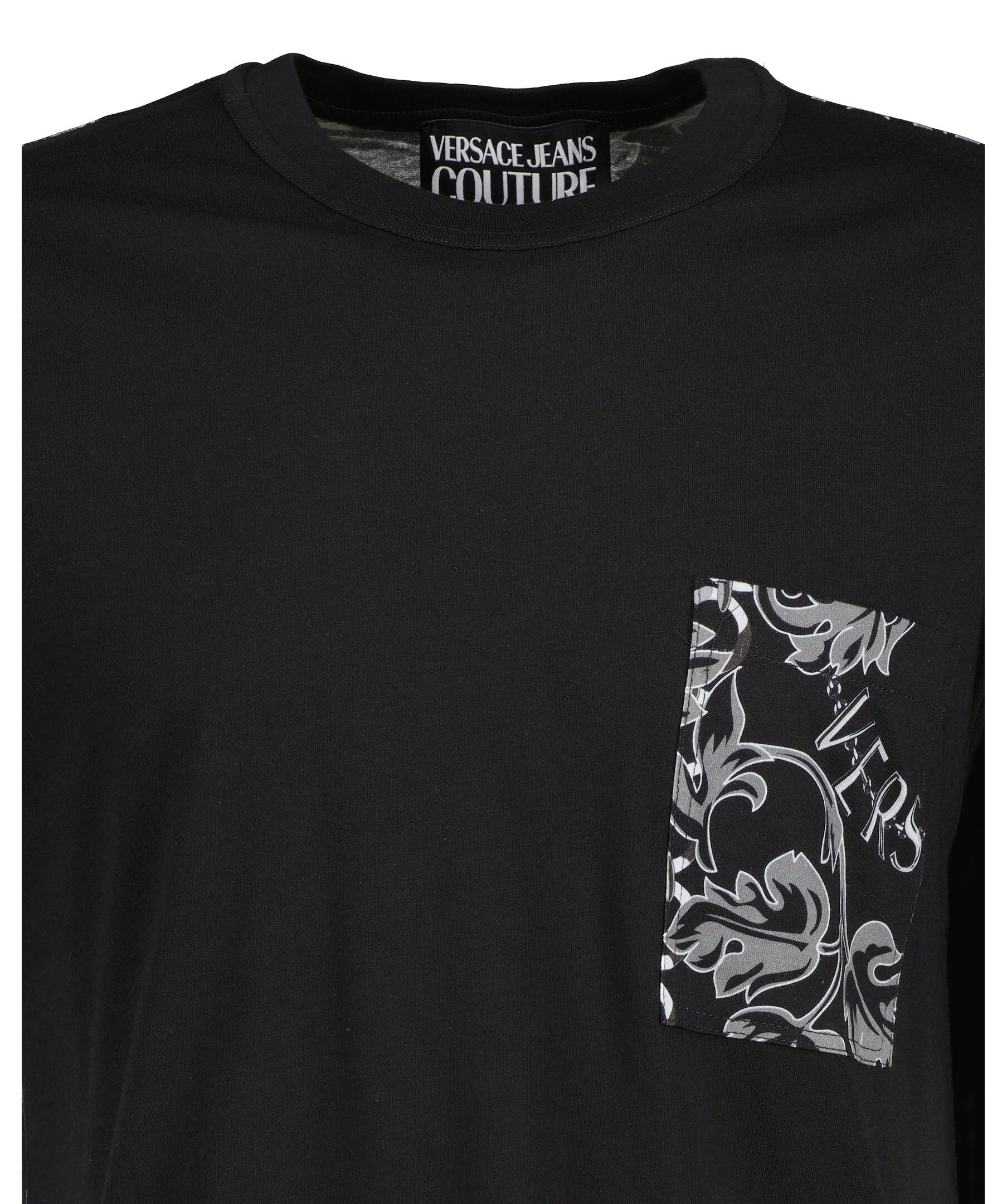 Contrast Chain T Shirt 2