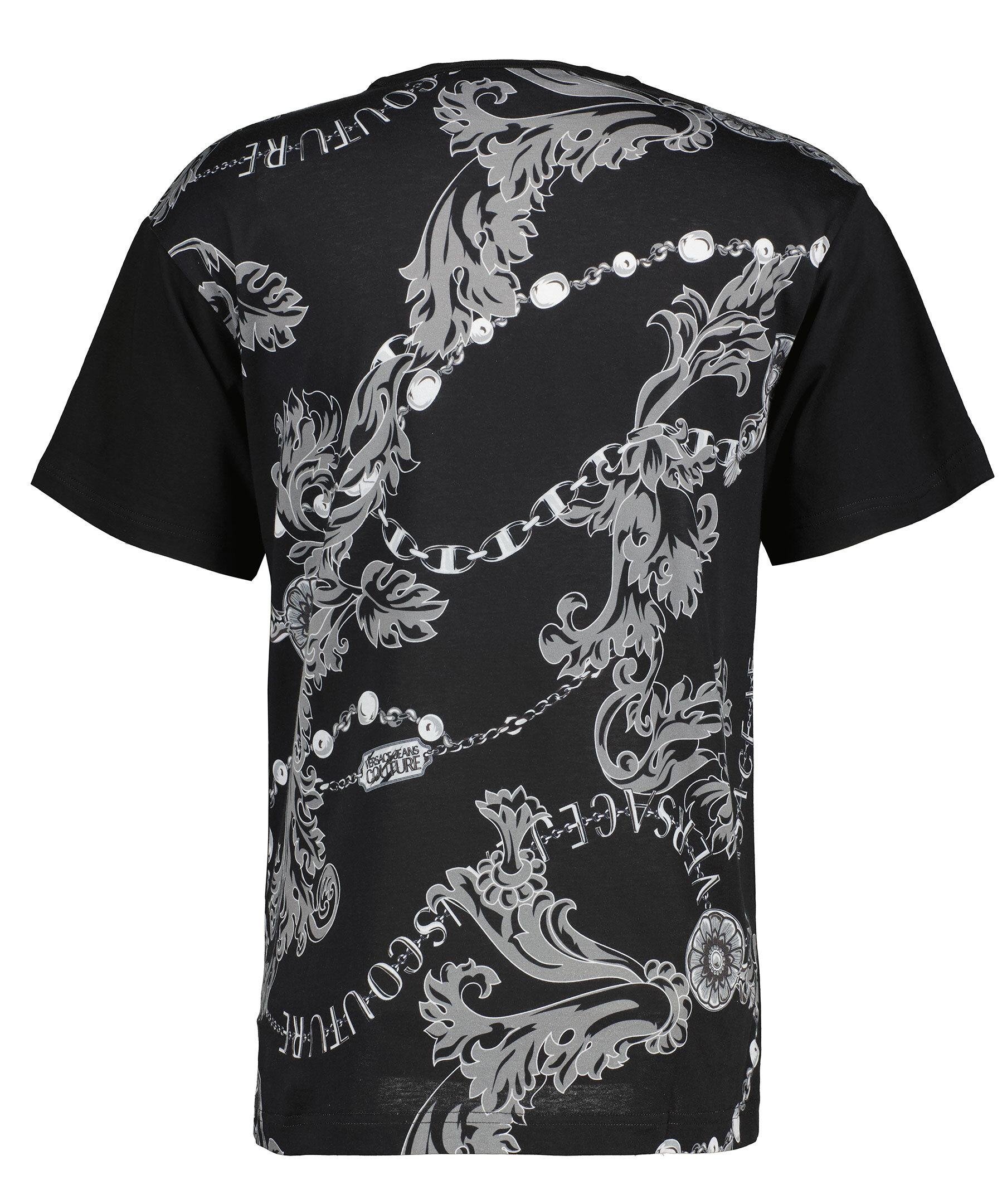 Contrast Chain T Shirt 3