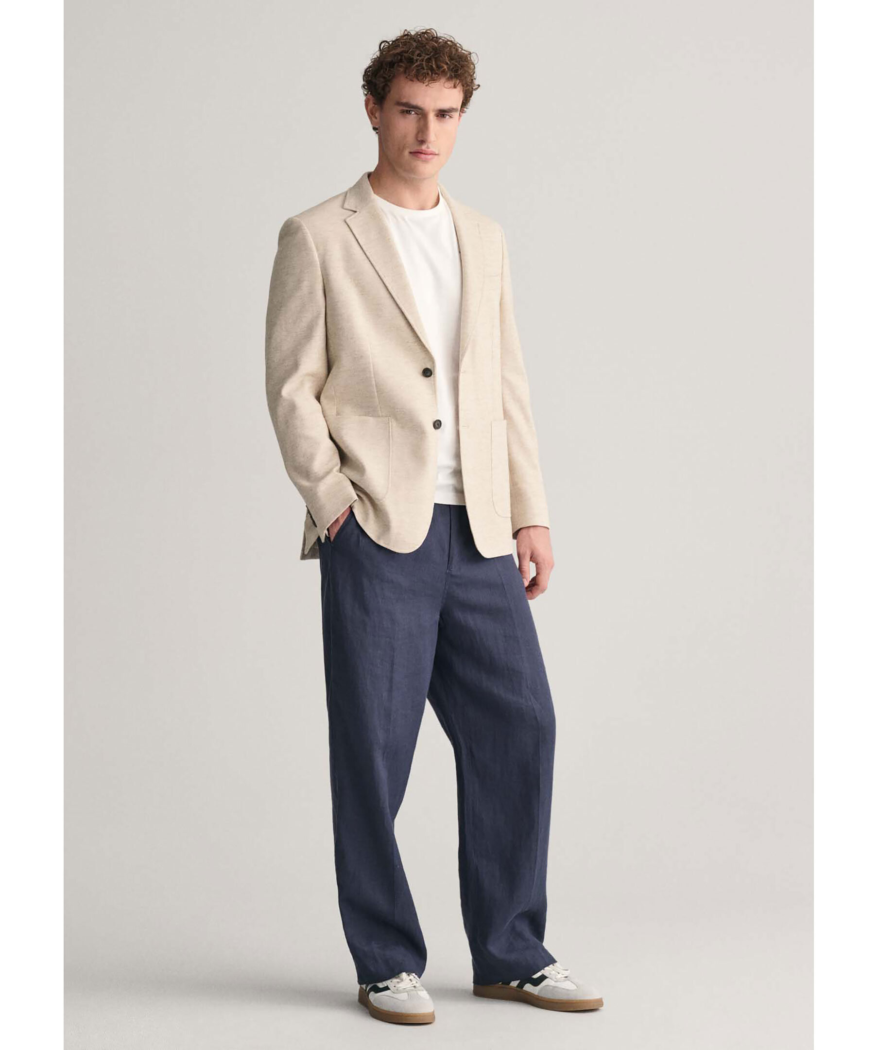 Cotton linen jersey blaze 4