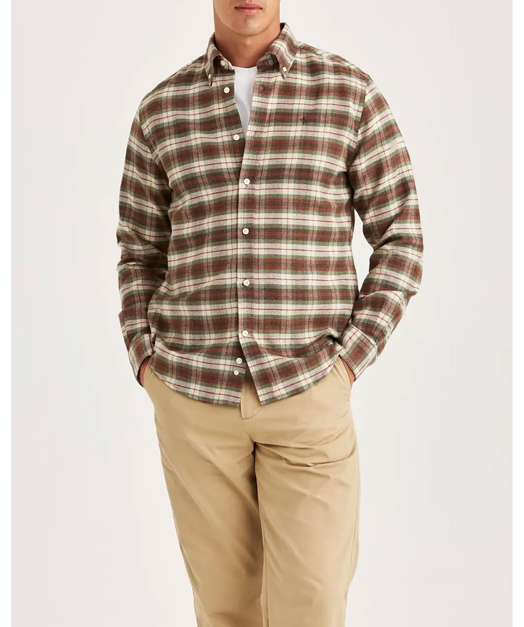 Flannel check shirt