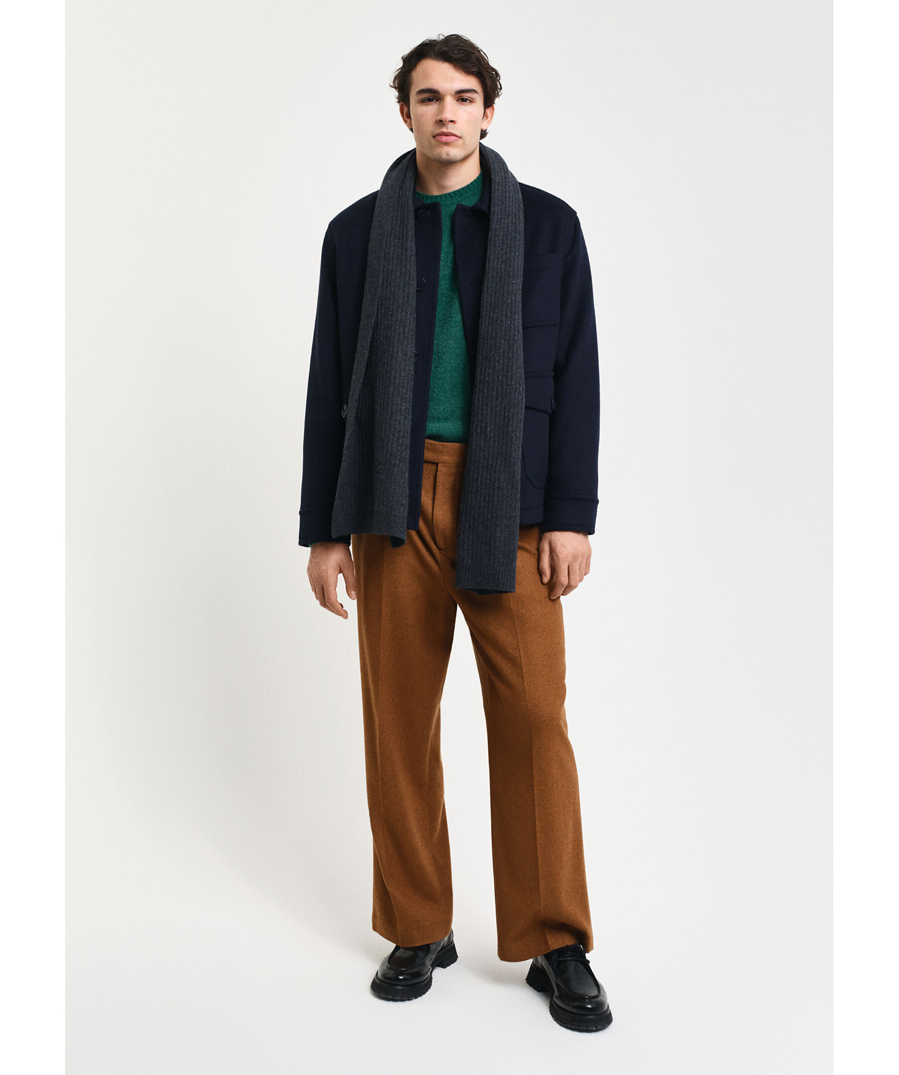 Wool Blend C neck 3