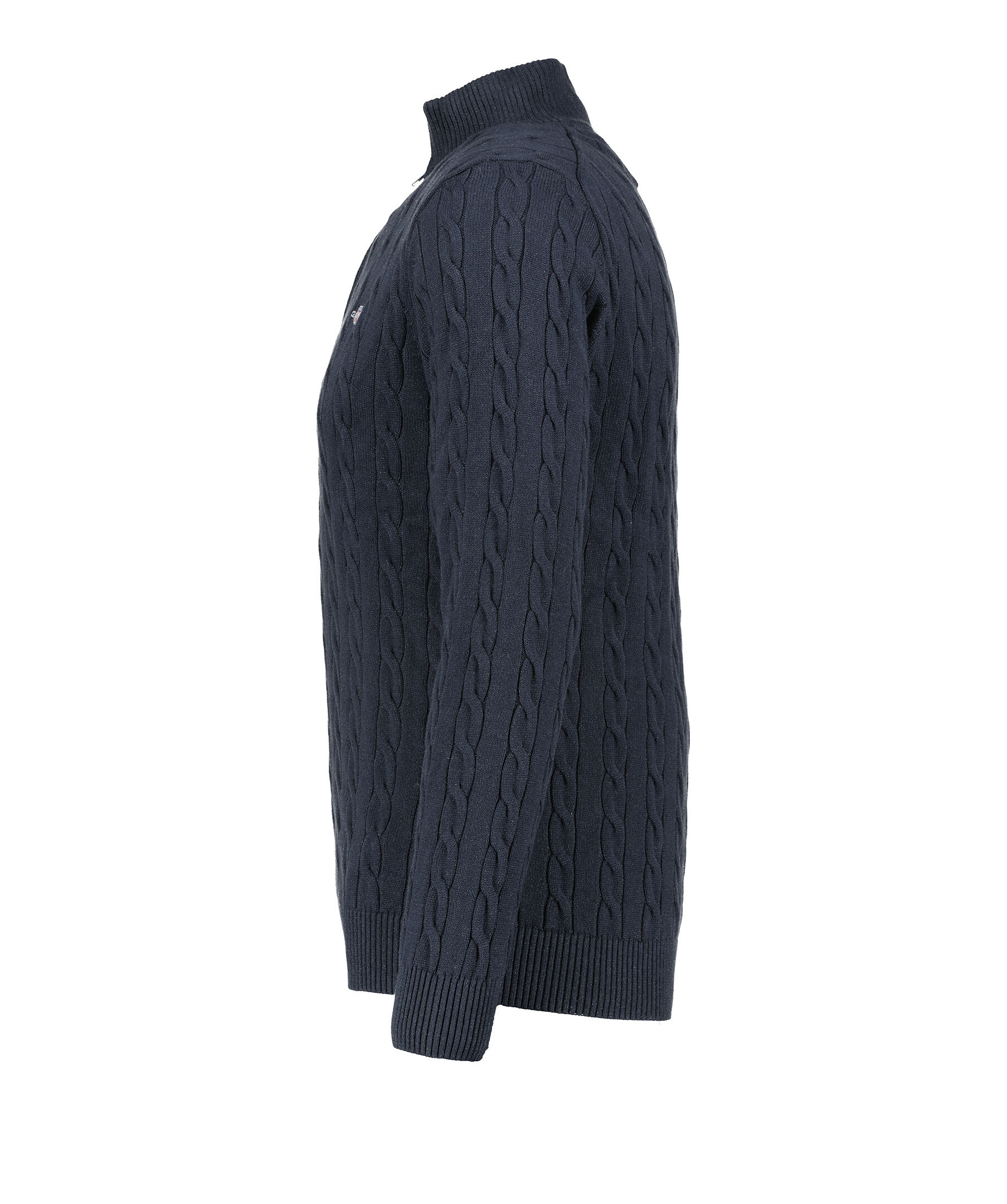 Cotton Cable Half Zip 2