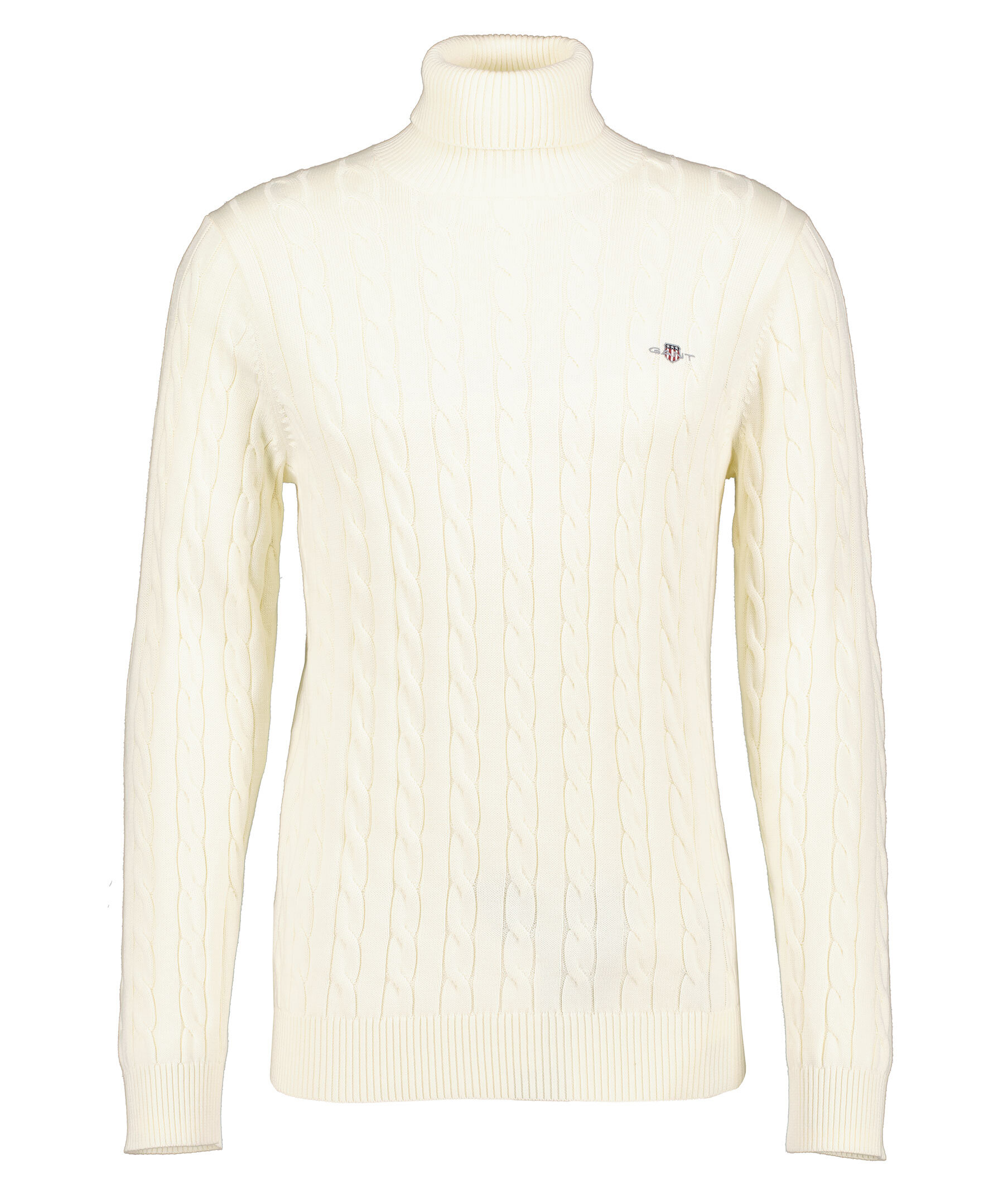 Cotton Cable Turtle Neck 1