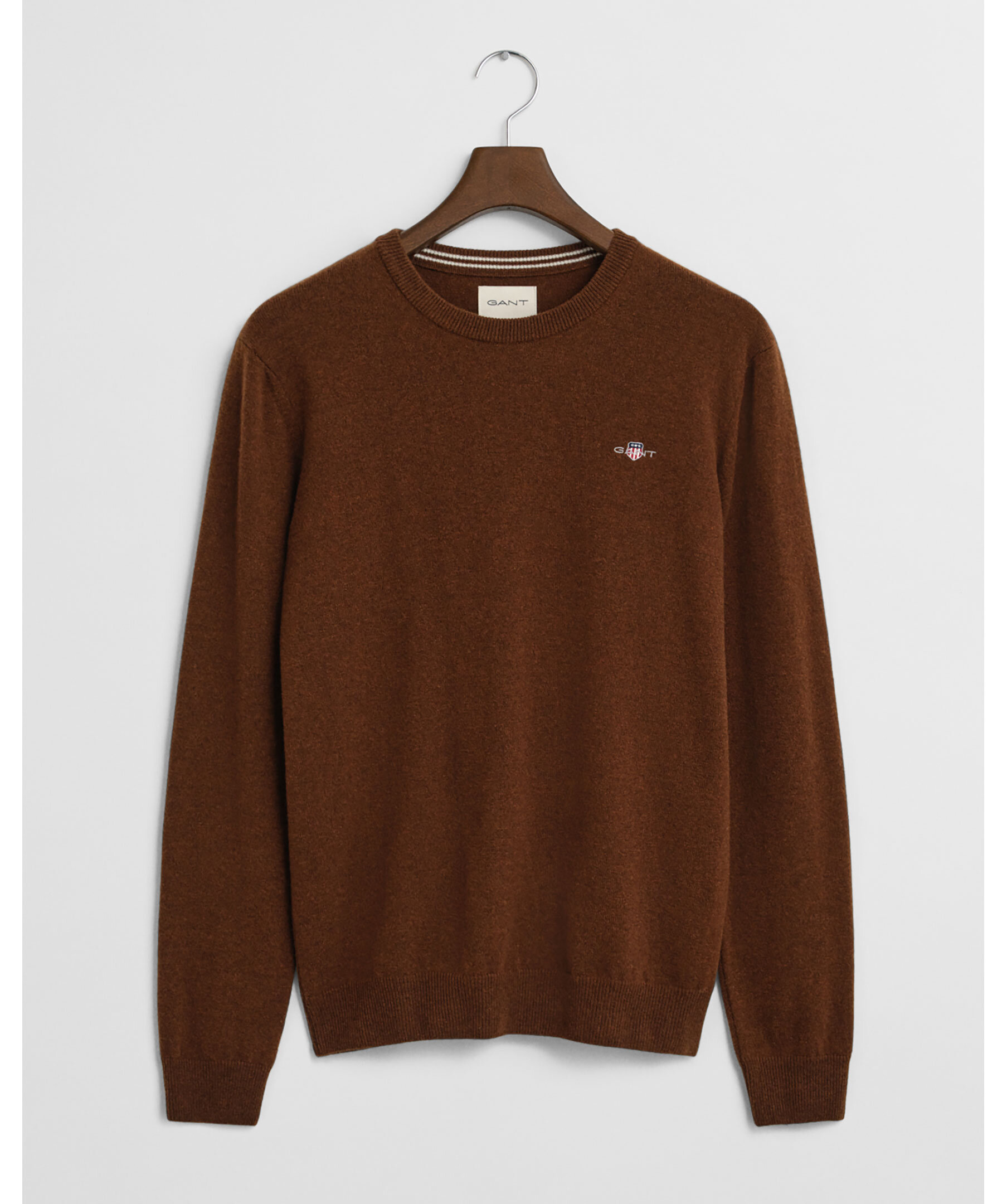 Superfine lambswool crew