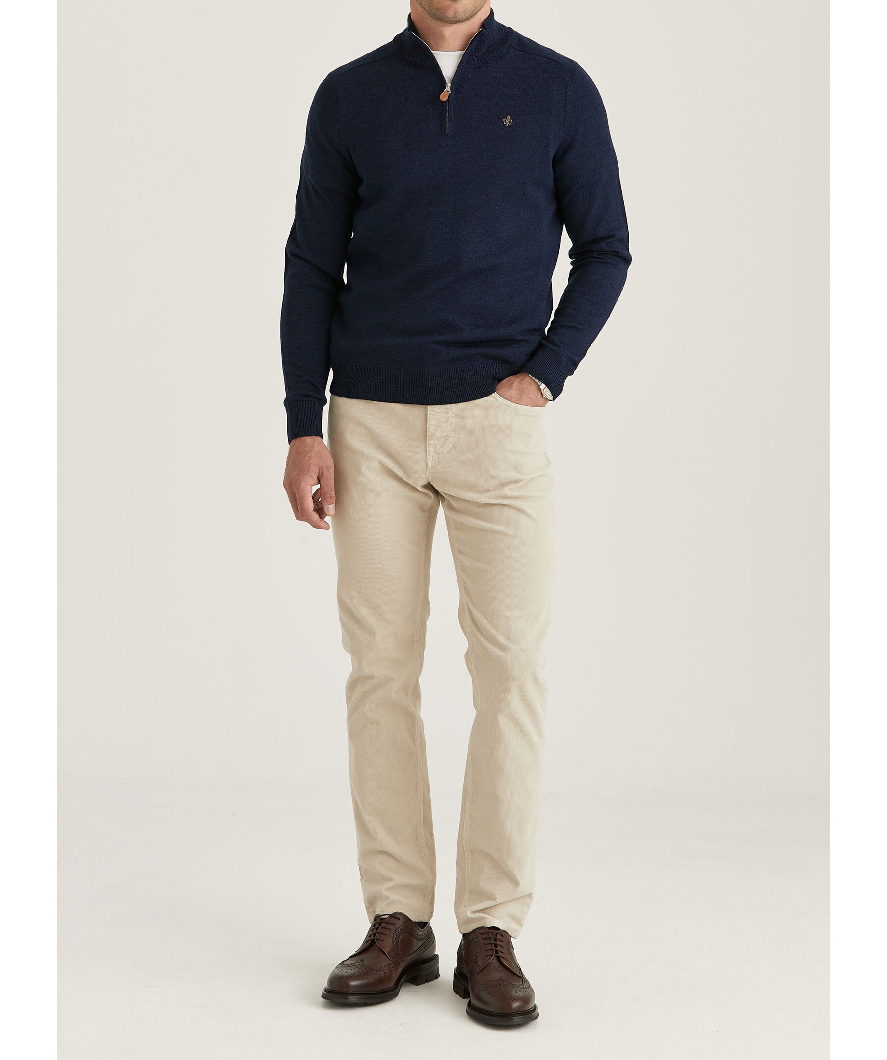 Merino John zip 4