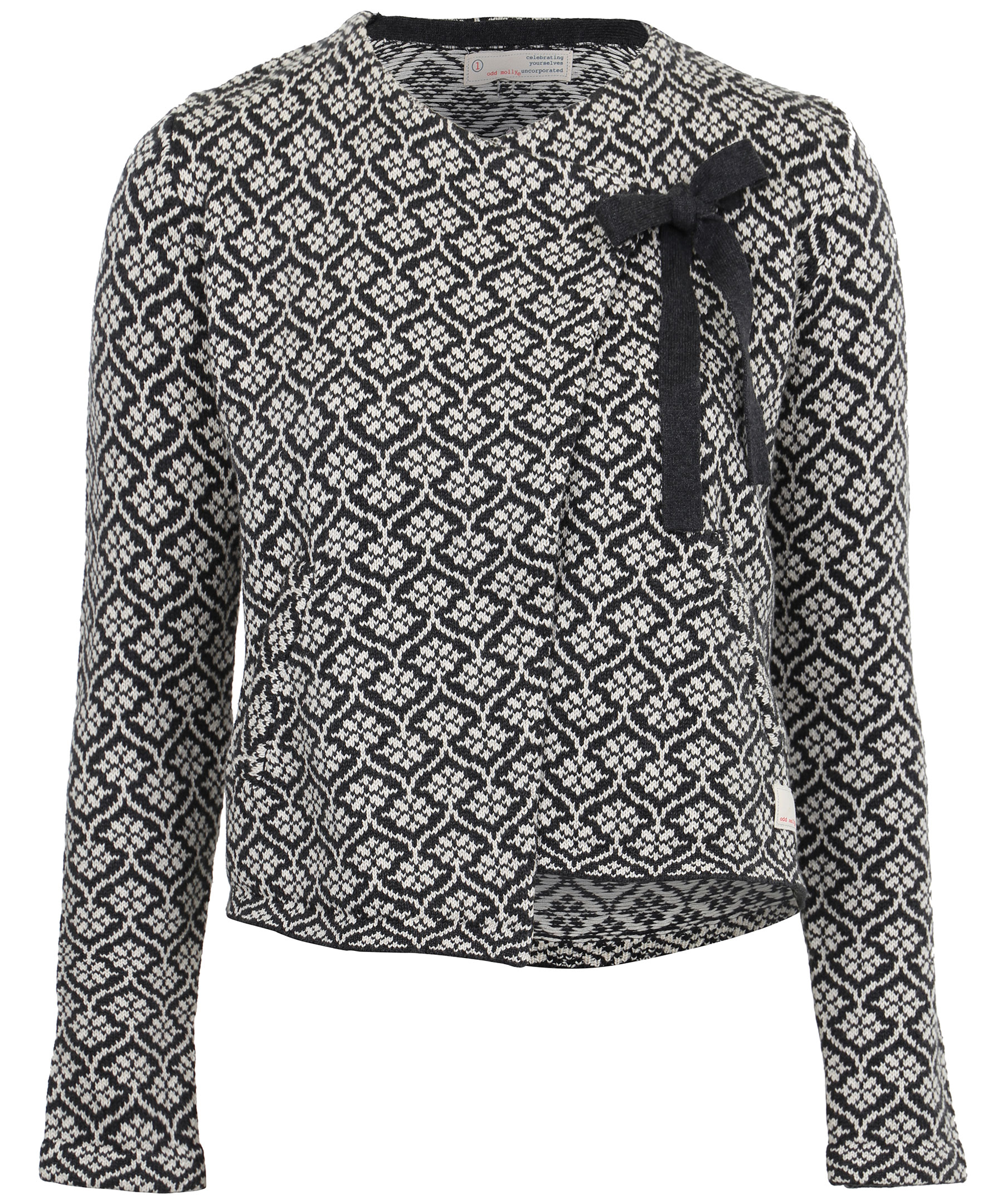 Handla knitted wings cardigan, Svart 