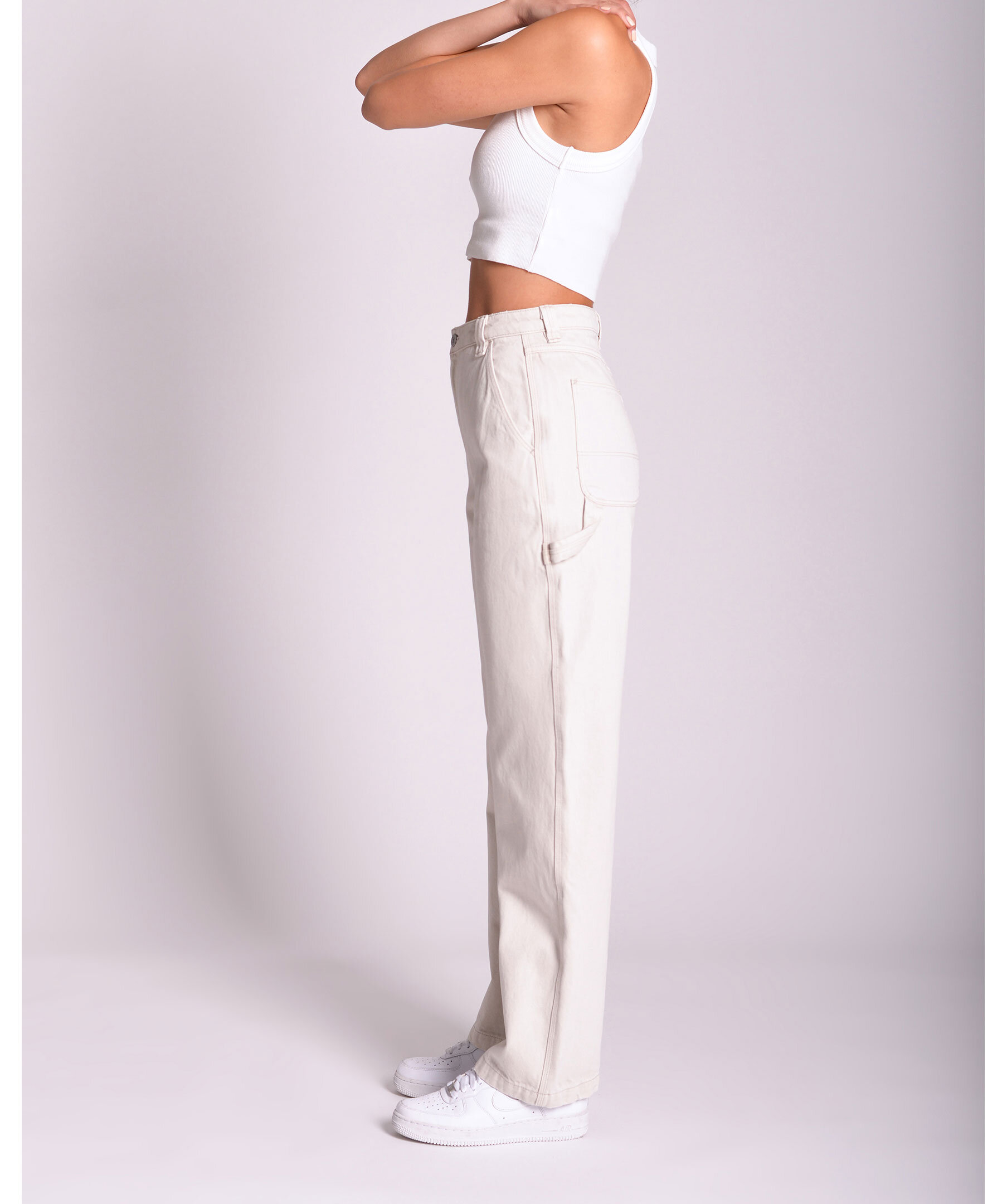 Carrie cargo chalk jeans 2