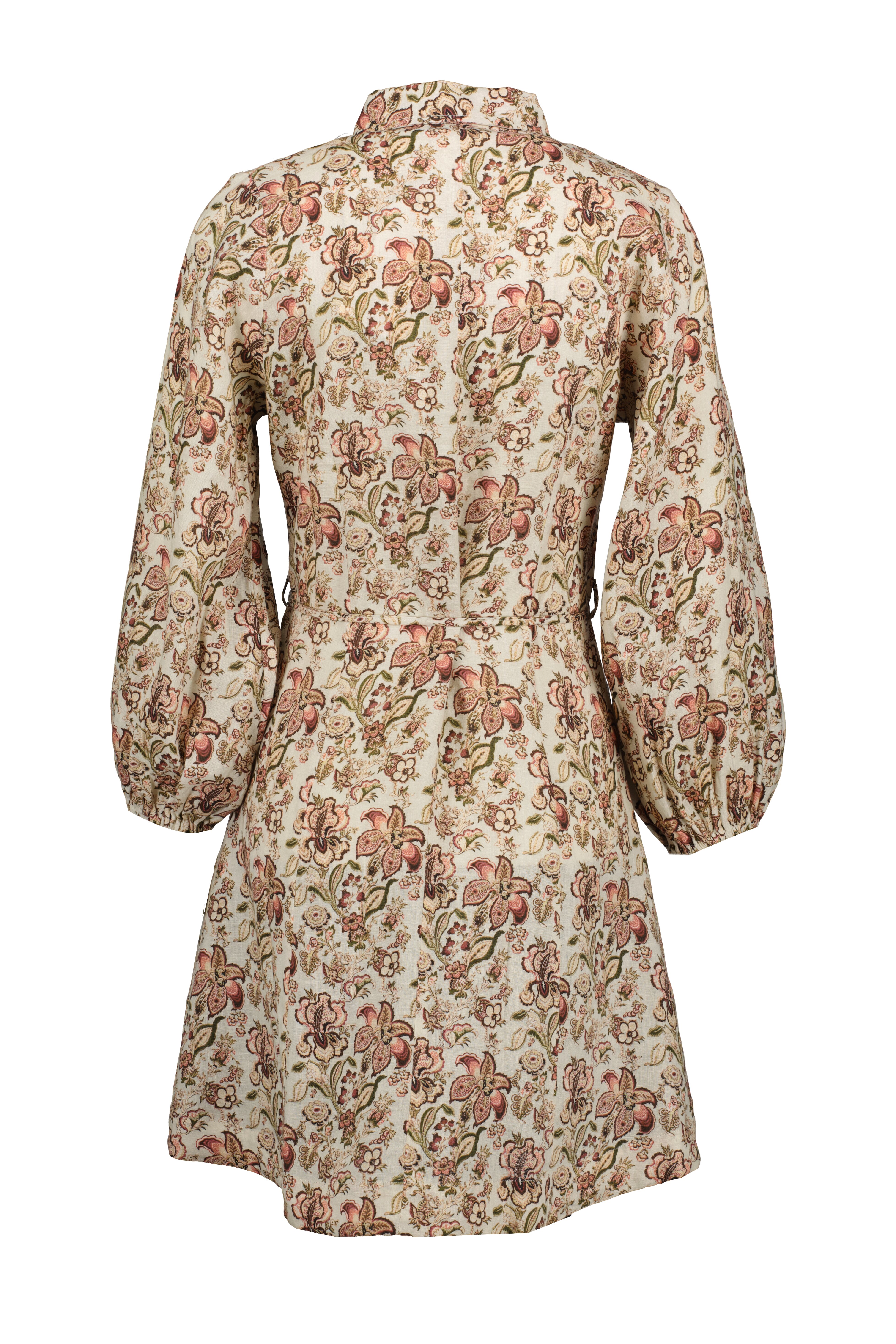 Amalie printed linen dres 2