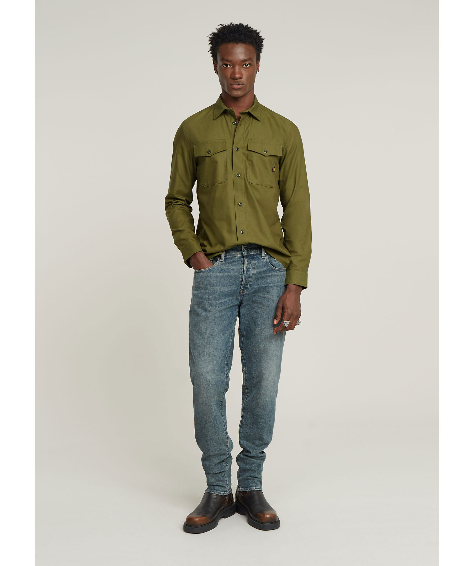 Marine Slim Shirt 3