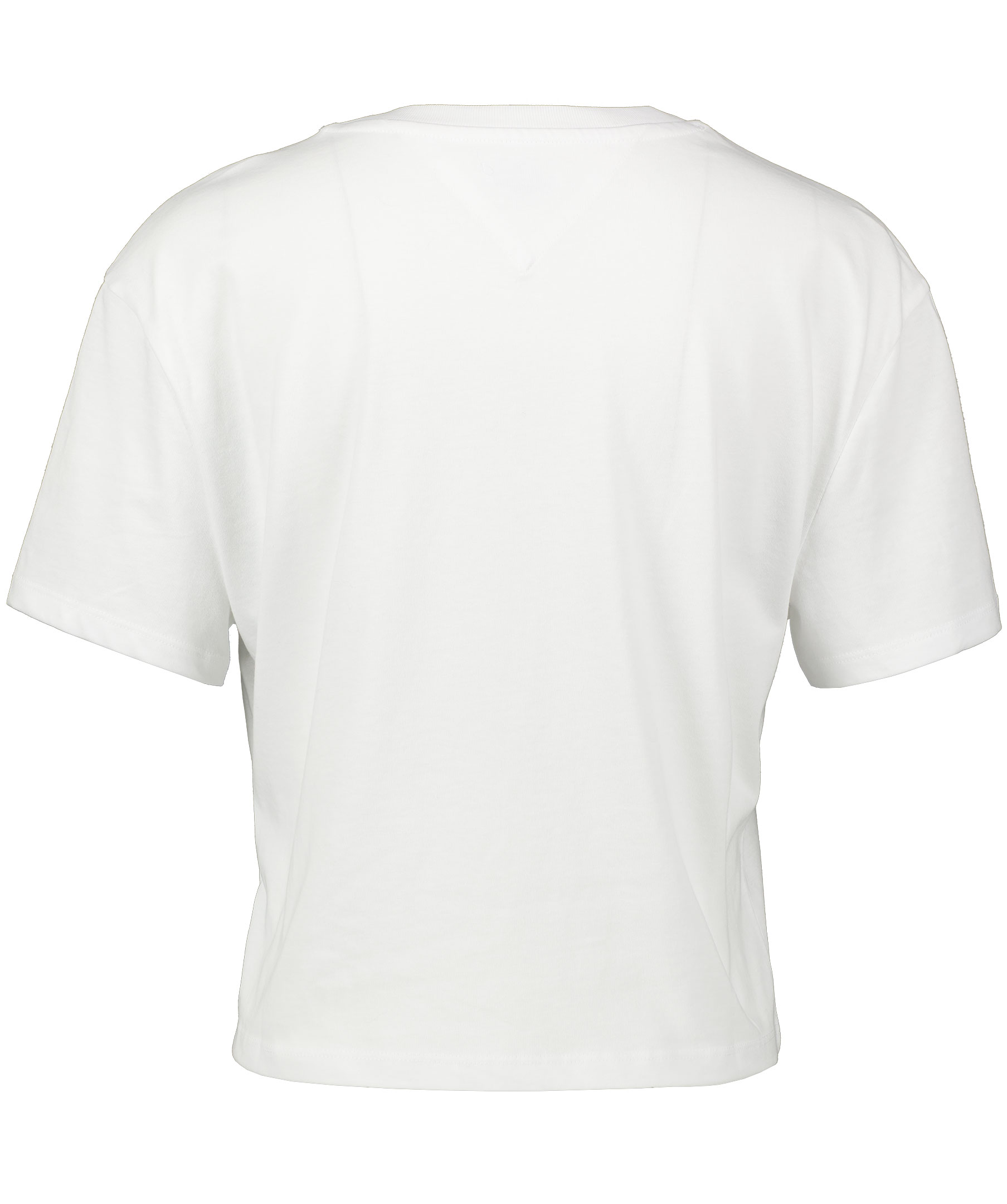 Modern linear logo tee
