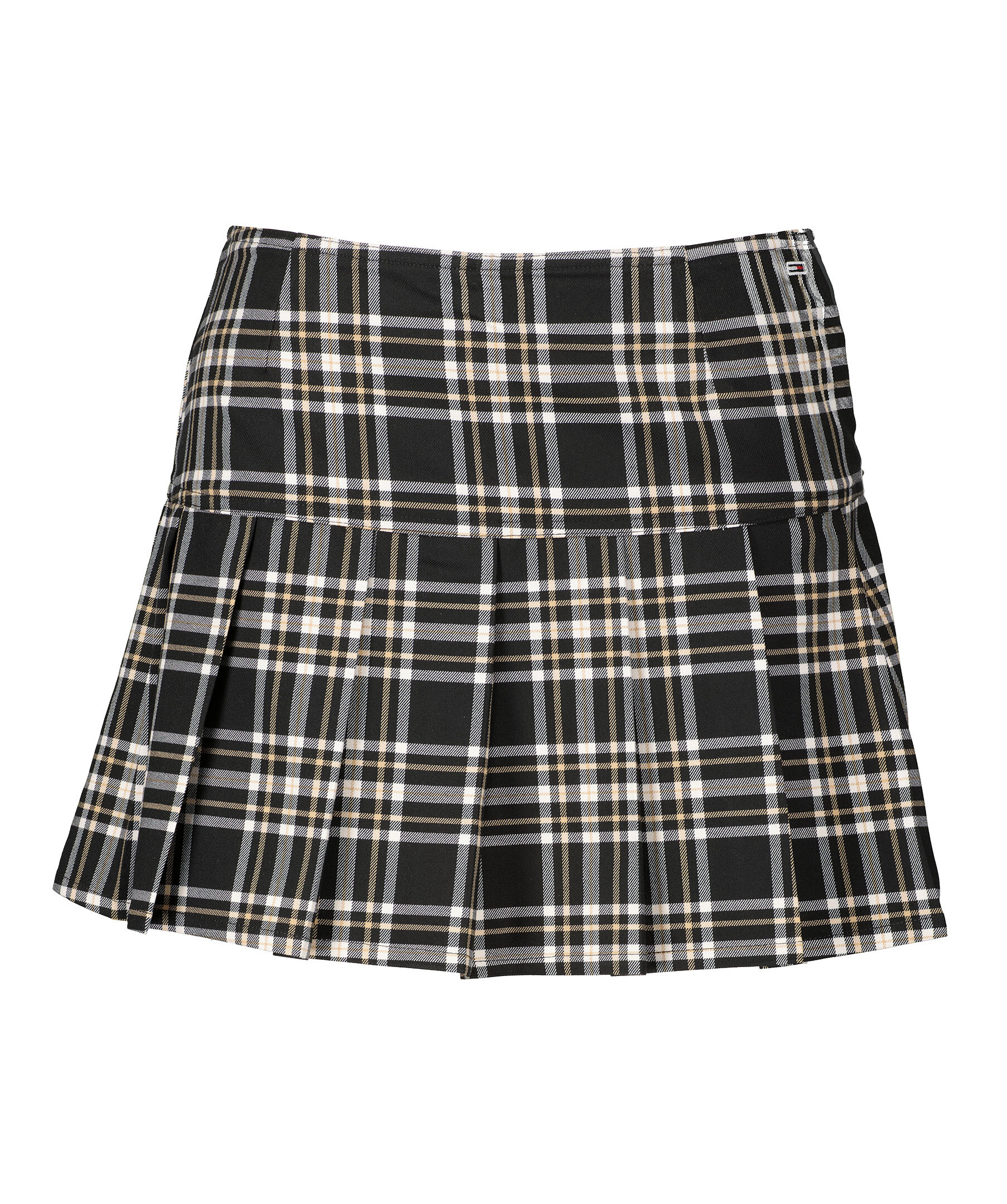 TJW Check Pleated Skirt 1