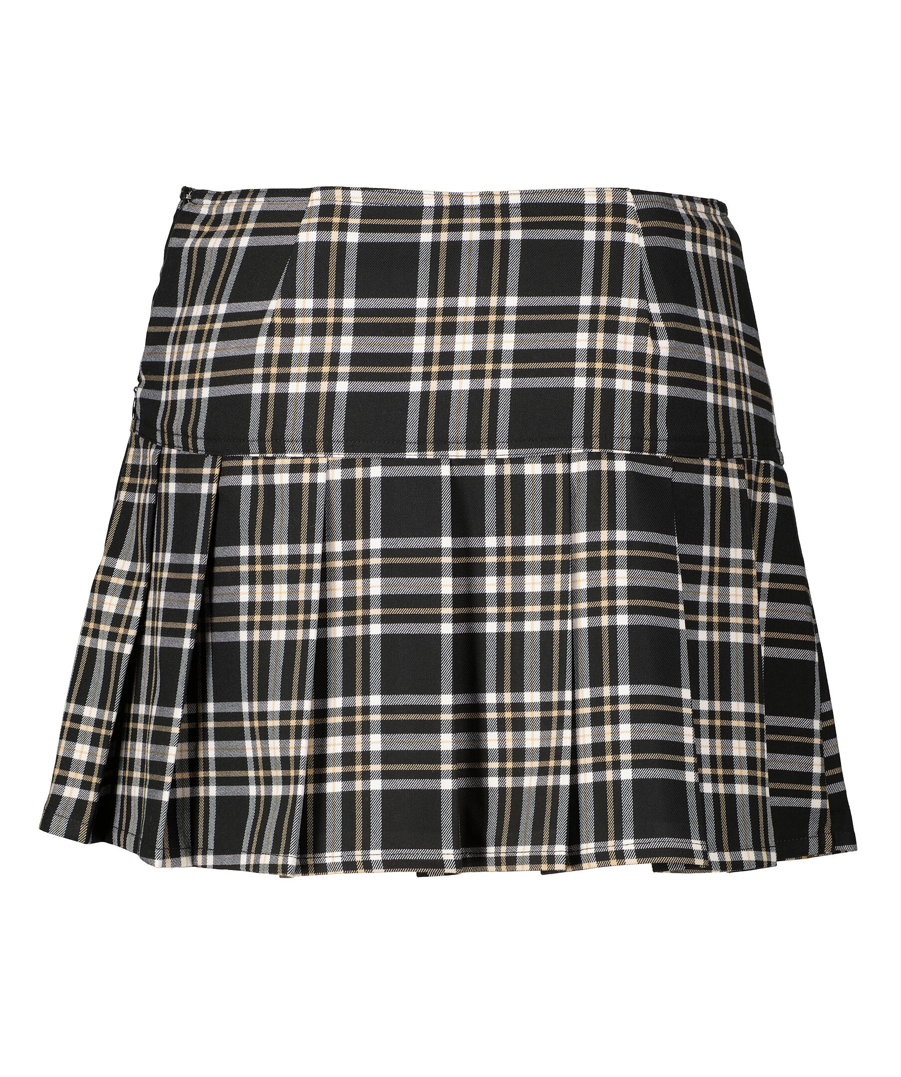 TJW Check Pleated Skirt 3